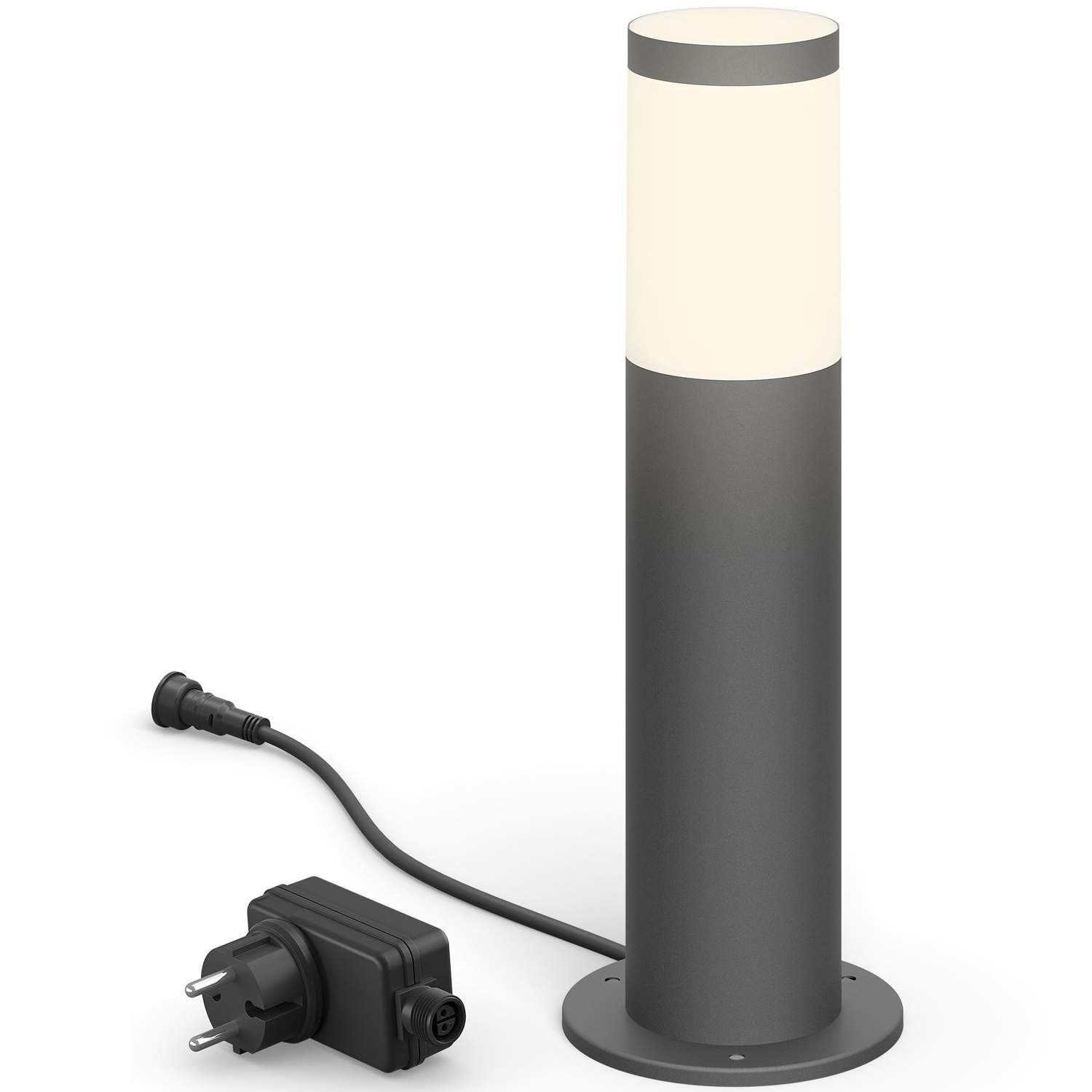 GardenLink Startsæt Utrecht Piedestal Varm hvid 600 lm 1-pak antracit