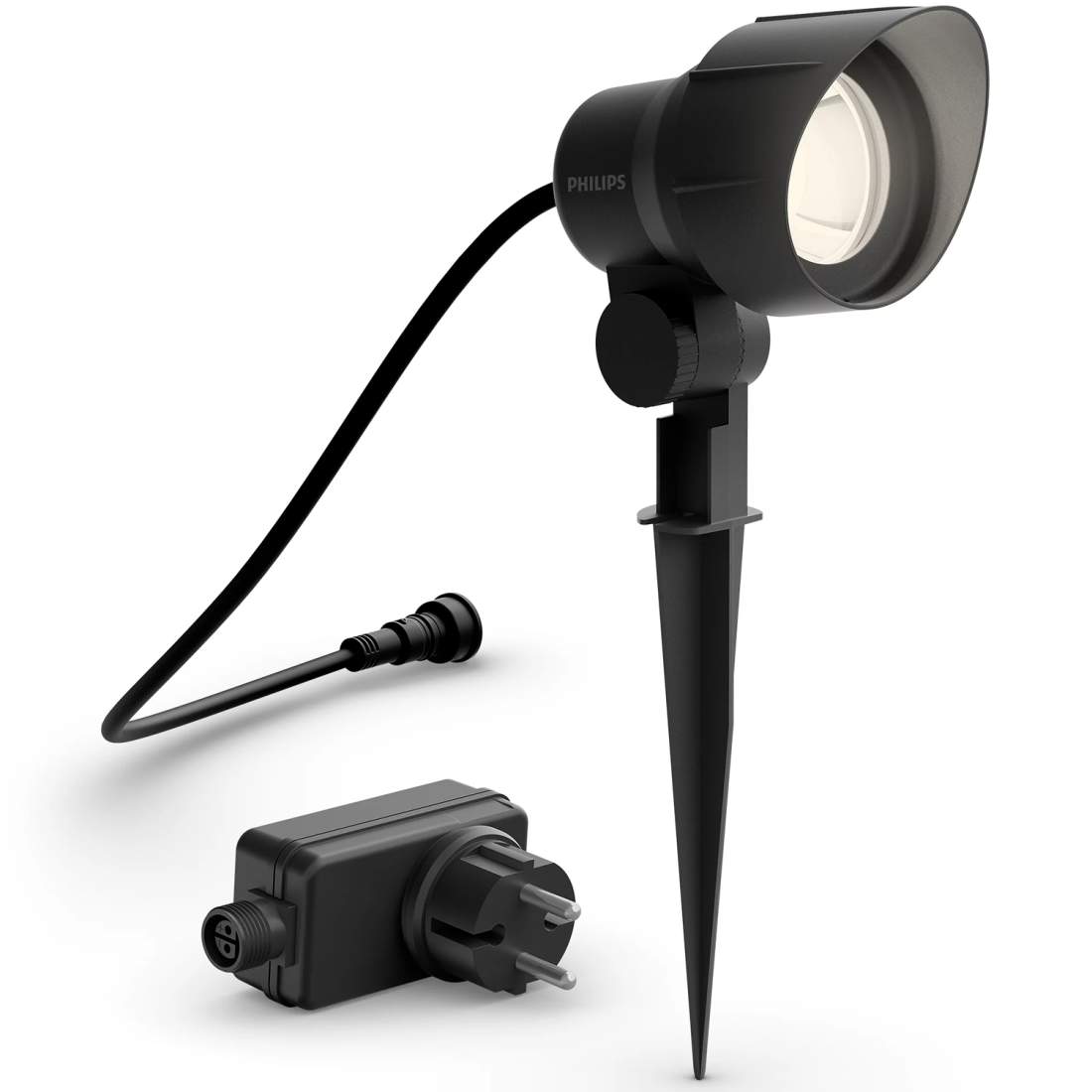 GardenLink Startkit Spotlight Varmvit 600 lm 1-pack Svart | Elektronik - Tillbehör Mobil & Surfplatta - Mobiltillbehör - Mobilkablar - Tillbehör | Pryloteket