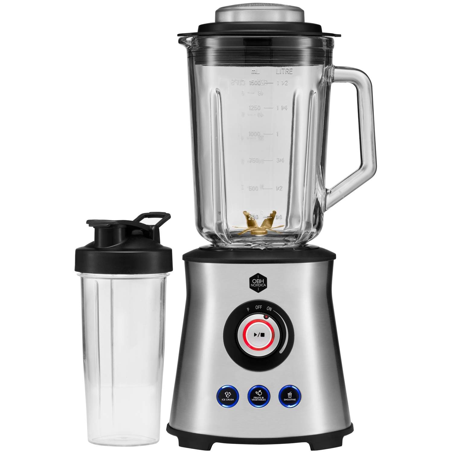Master steel+ blender 1,5 l 1000 W take away krus 7748