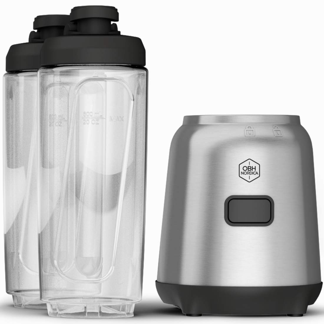 Alternativ bild 1 för OBH Nordica Mix & Move Blender 2 x 0,6 liter, 300 W