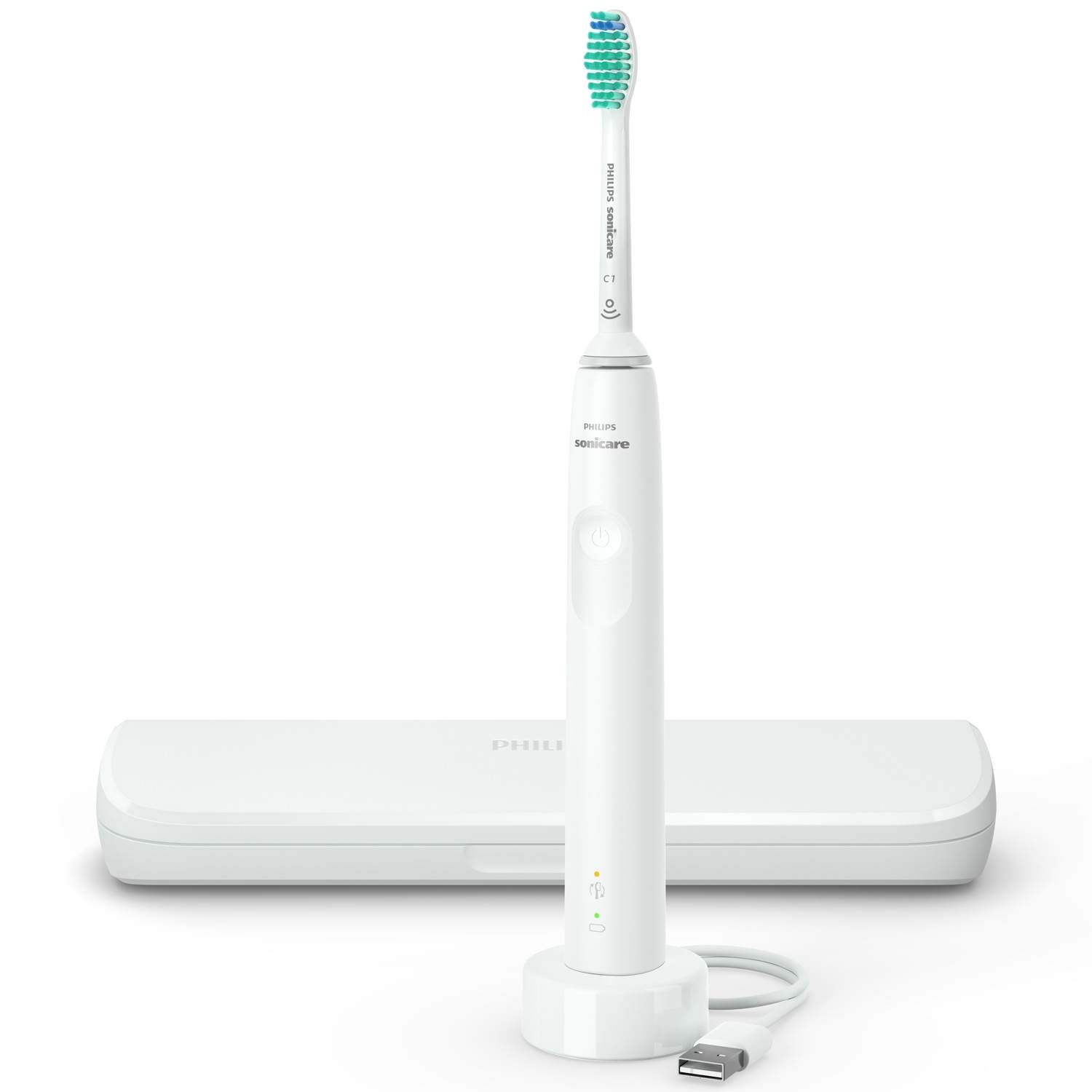 Alternativ bild 1 för Philips Sonicare 3100 series HX3671 - Tandborste - vit