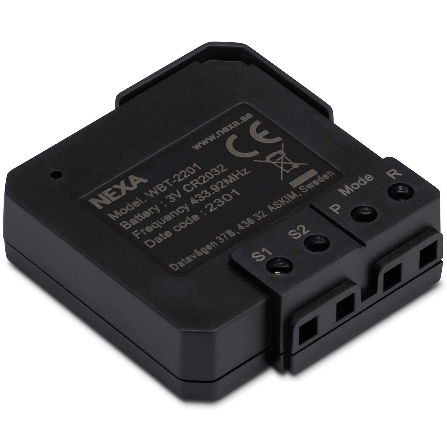 Alternativ bild 1 för Nexa WBT-912 - Sändare - trådlös - 433.92 MHz