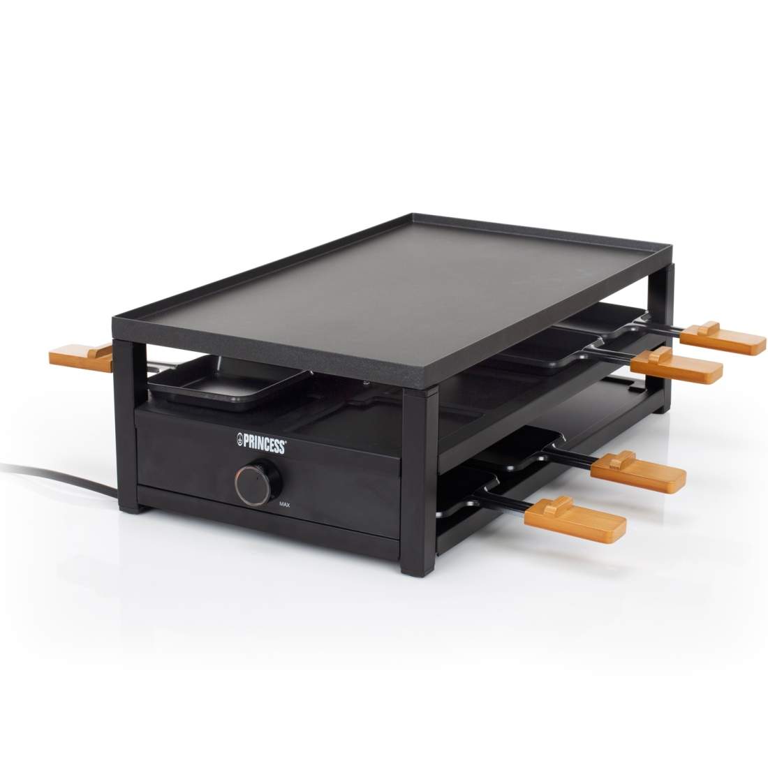 Raclette 162655 Black Steel Raclette för 8pers. | Hem & Hobby - Hem & Hushåll - Kök - Servering - Glas & Muggar - Termos | Pryloteket