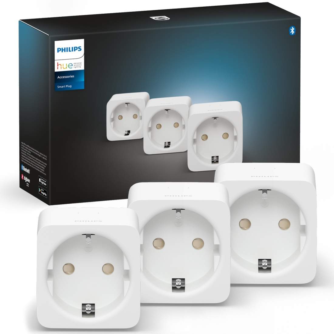 Hue Smartplug 3-pack | Elektronik - Tillbehör Mobil & Surfplatta - Mobiltillbehör - Mobilkablar - Tillbehör | Pryloteket