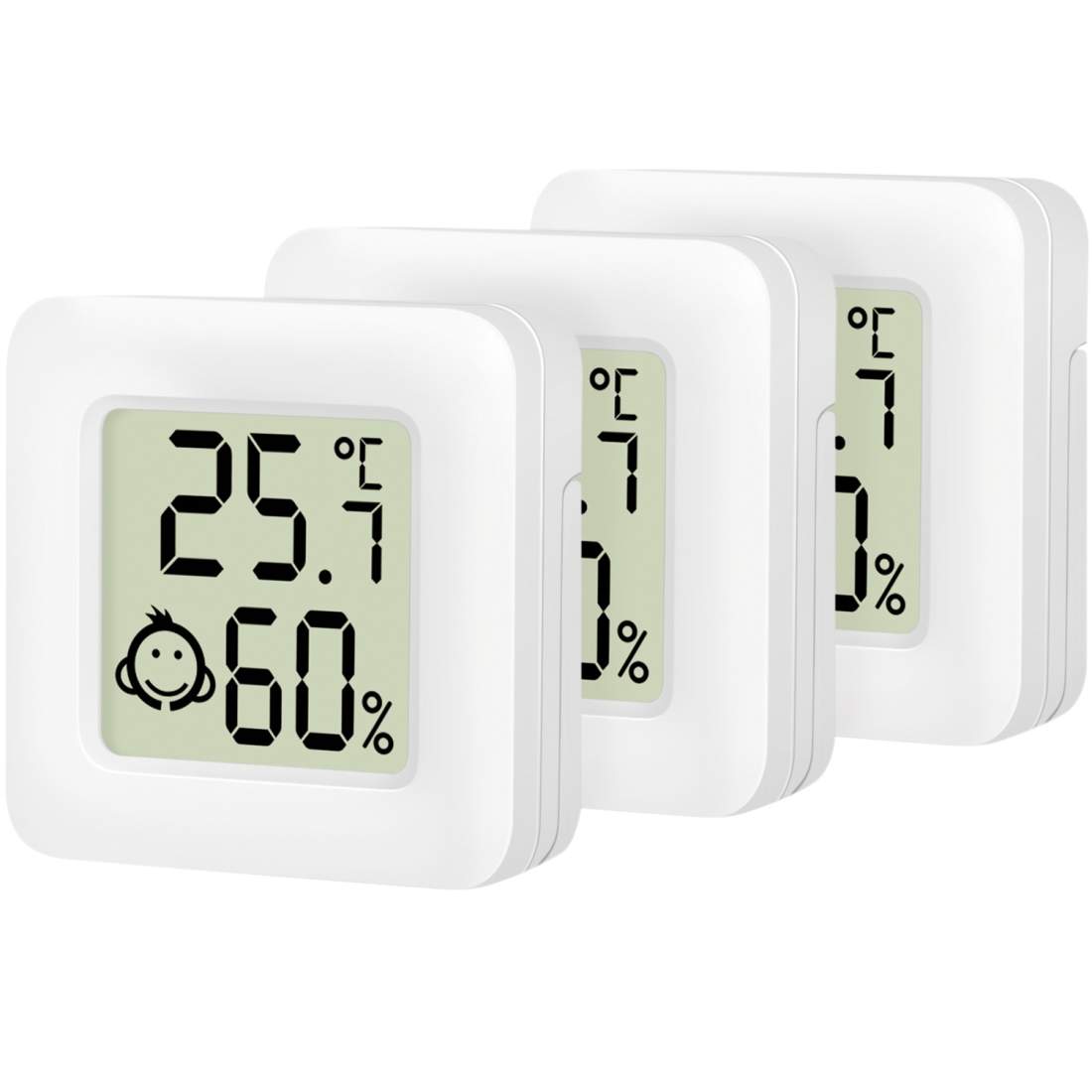 Digital Mini-termometer/hygrometer 3-pack | Elektronik - Tillbehör Mobil & Surfplatta - Surfplatta Tillbehör - Stativ | Pryloteket