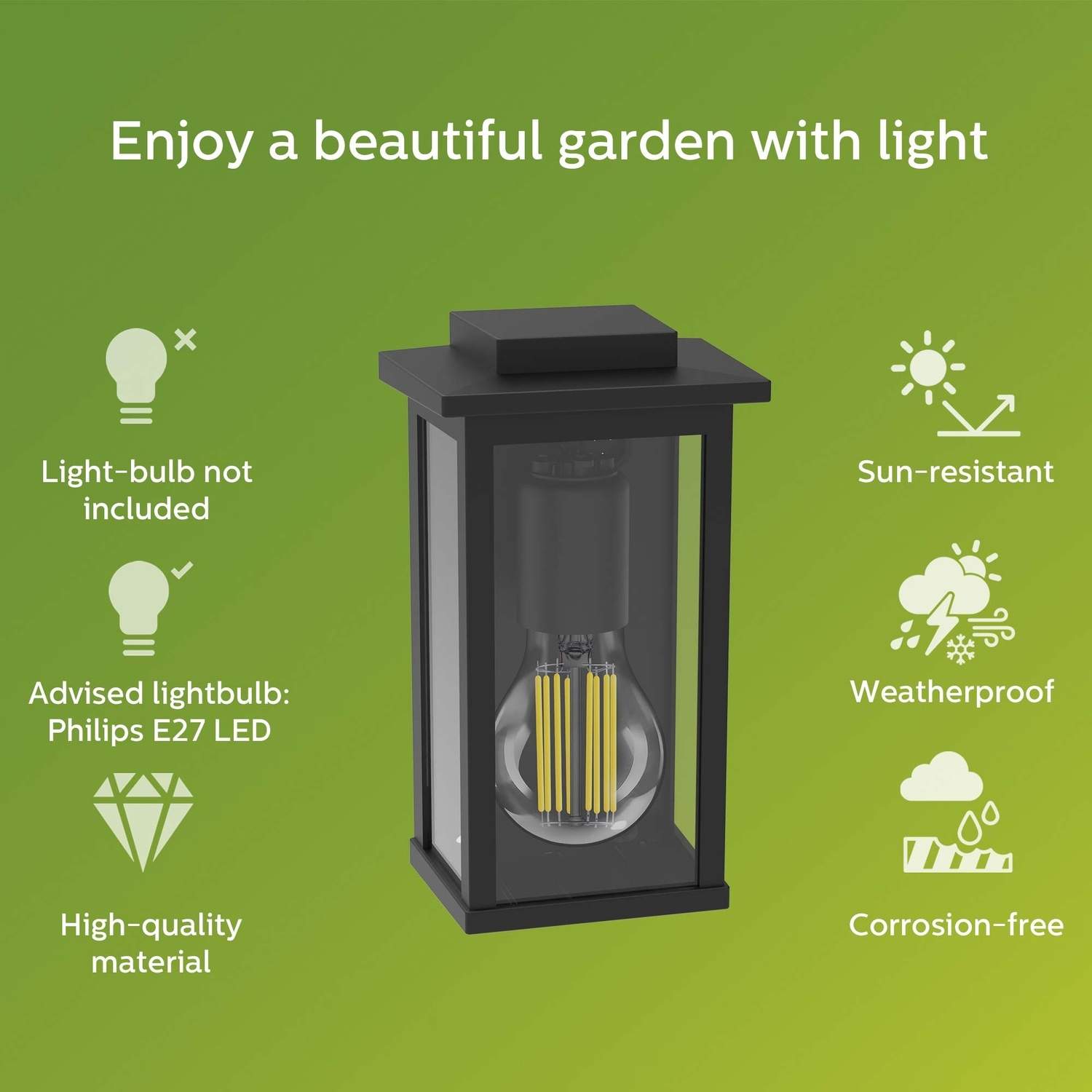 Alternativ bild 1 för Philips by Signify 8720169266490 outdoor lighting