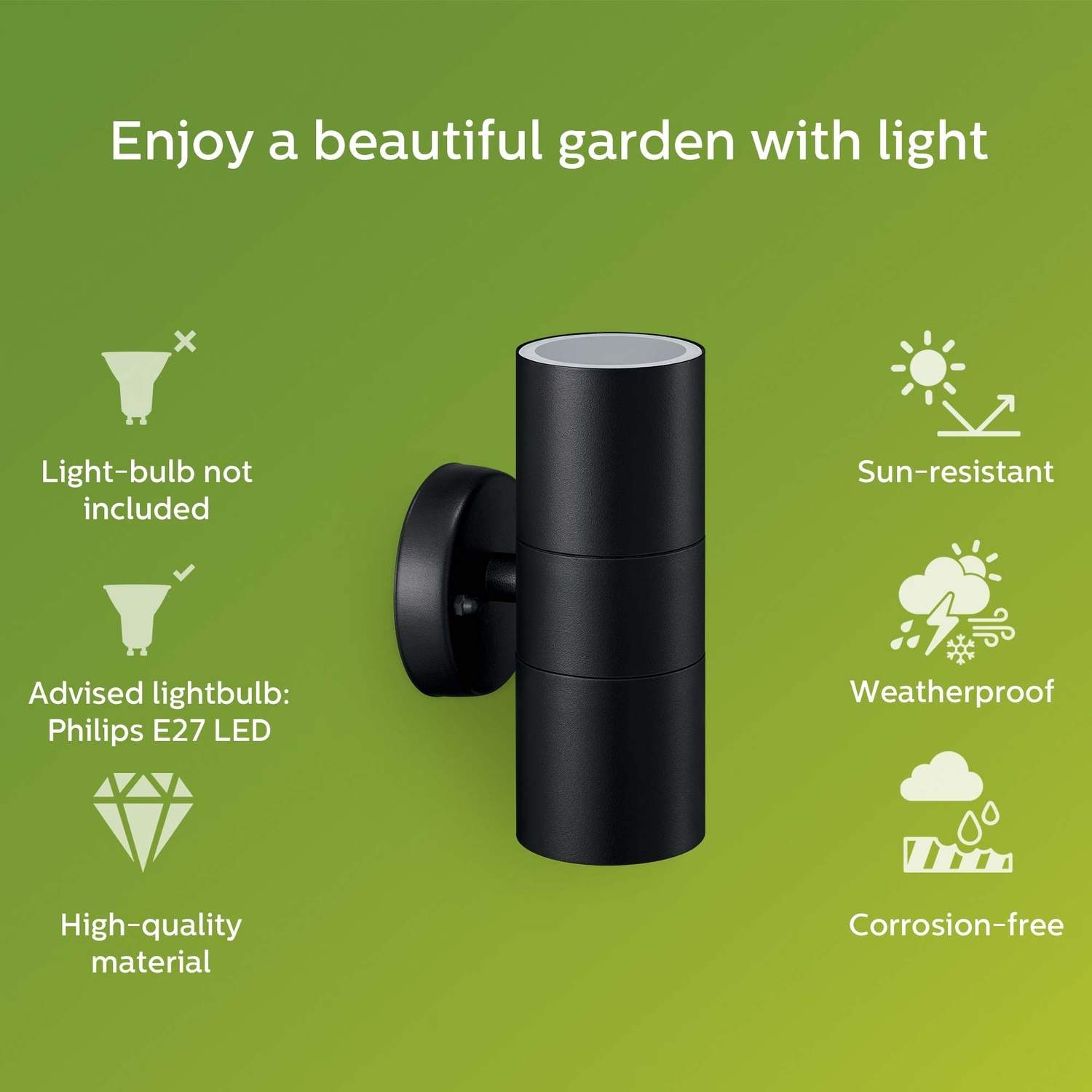 Alternativ bild 1 för Philips by Signify 8720169266575 outdoor lighting