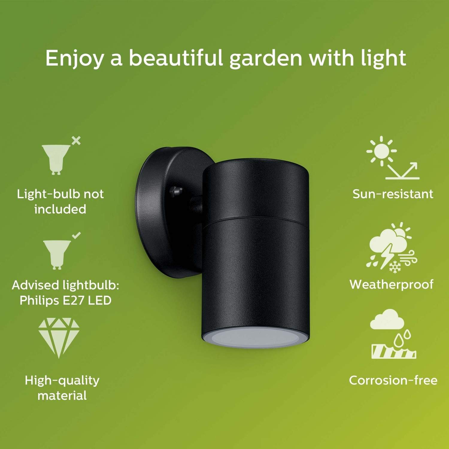 Alternativ bild 1 för Philips by Signify 8720169266551 outdoor lighting