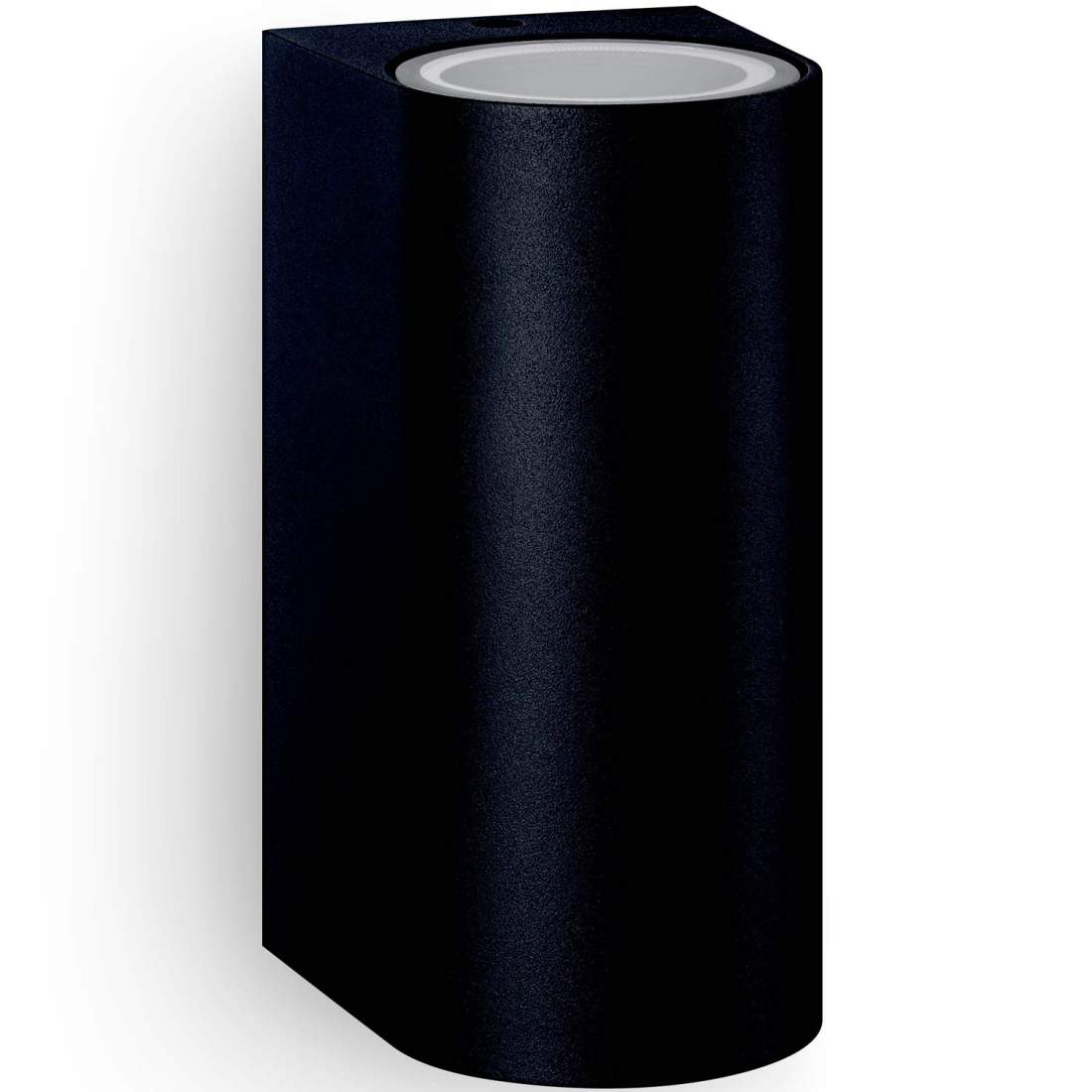 Nightingale Up-/downlight (2xGU10-sockel) IP44 Aluminium Svart | Hem & Hobby | Pryloteket