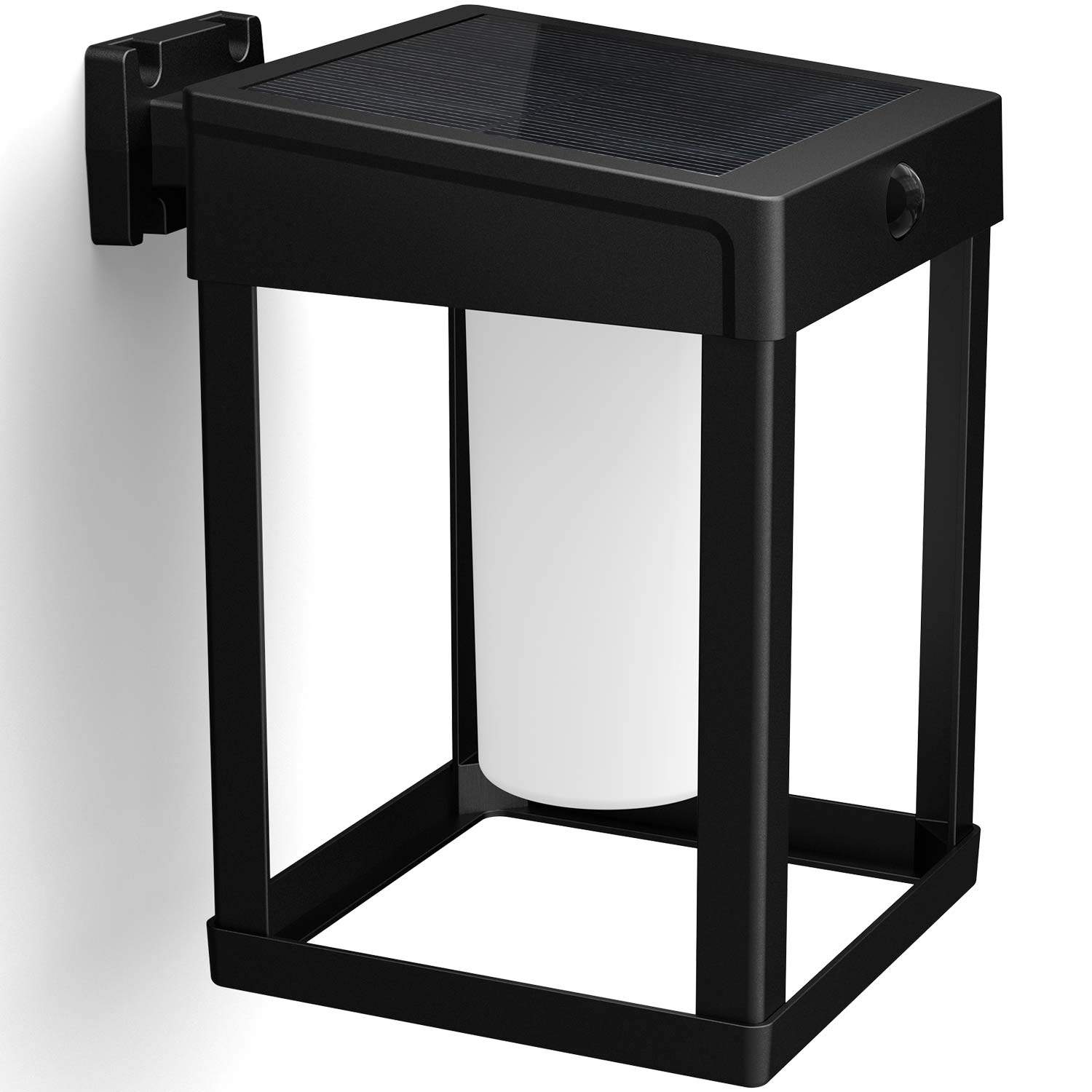 Camill Væglampe Solar Ultra Efficient LED 25lm/250lm Sort billede