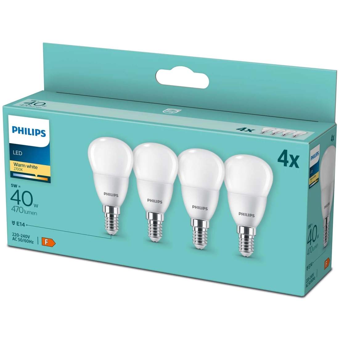 4-pack LED E14 Klot P45 5W (40W) Frost 470lm | Leksaker & Spel - Leksaker - Leksaksfigurer & Dockor - Actionfigurer - DC | Pryloteket