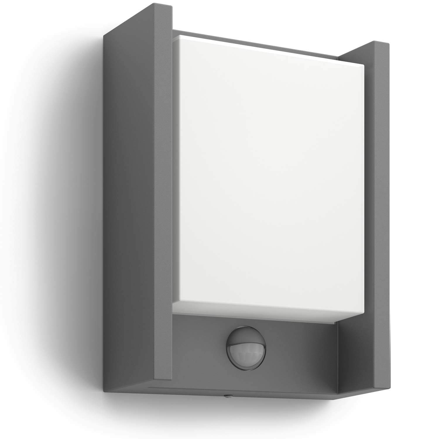 Arbor Væglampe Sensor Ultra Effektiv LED 3,8W 800lm Antracit