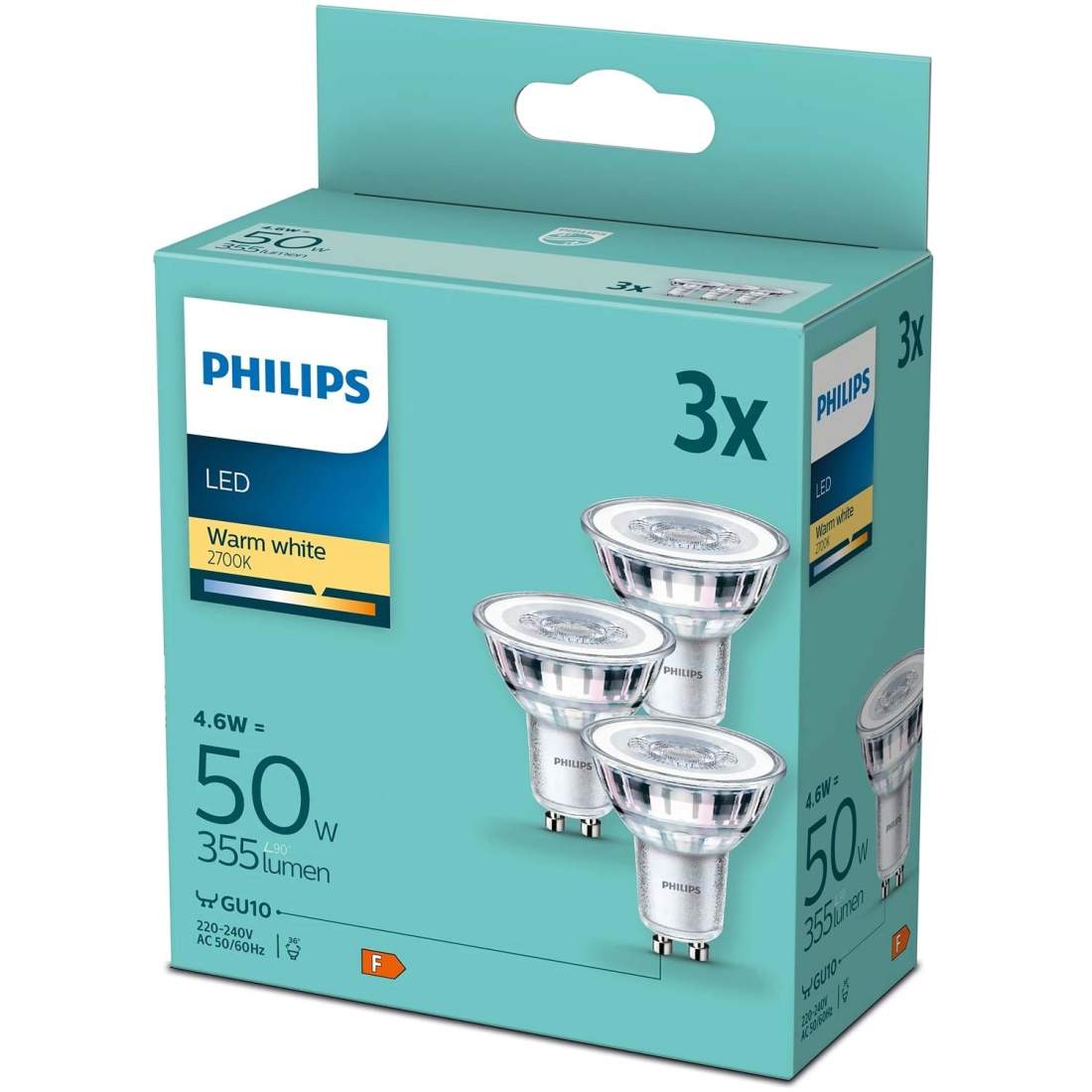 3-pack LED GU10 4,6W (50W) 355lm | Leksaker & Spel - Leksaker - Leksaksfigurer & Dockor - Actionfigurer - DC | Pryloteket