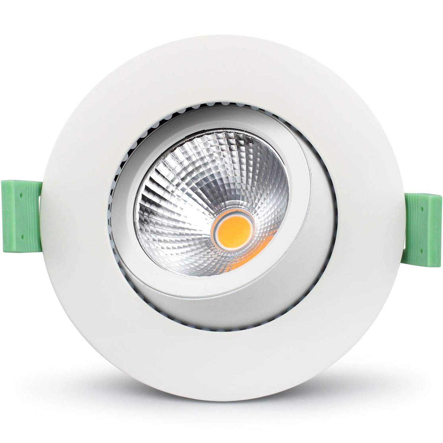 Lisa Dæmpbar forsænket downlight 3000K 600lm IP65 1-pak Hvid billede