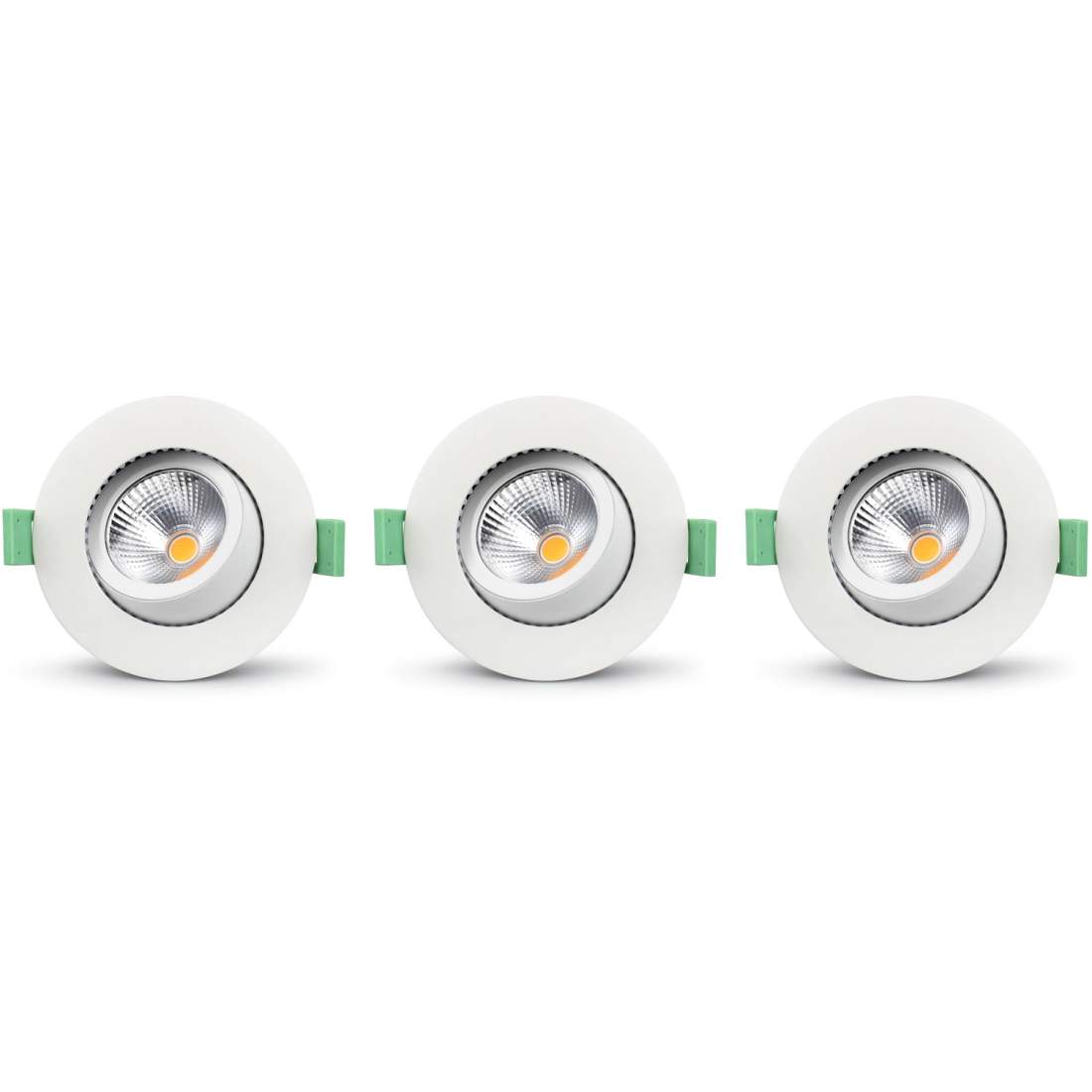 Lisa Dimbar Infälld downlight 3000K 600lm IP65 3-pack Vit | Leksaker & Spel - Leksaker - Leksaksfigurer & Dockor - Actionfigurer - DC | Pryloteket