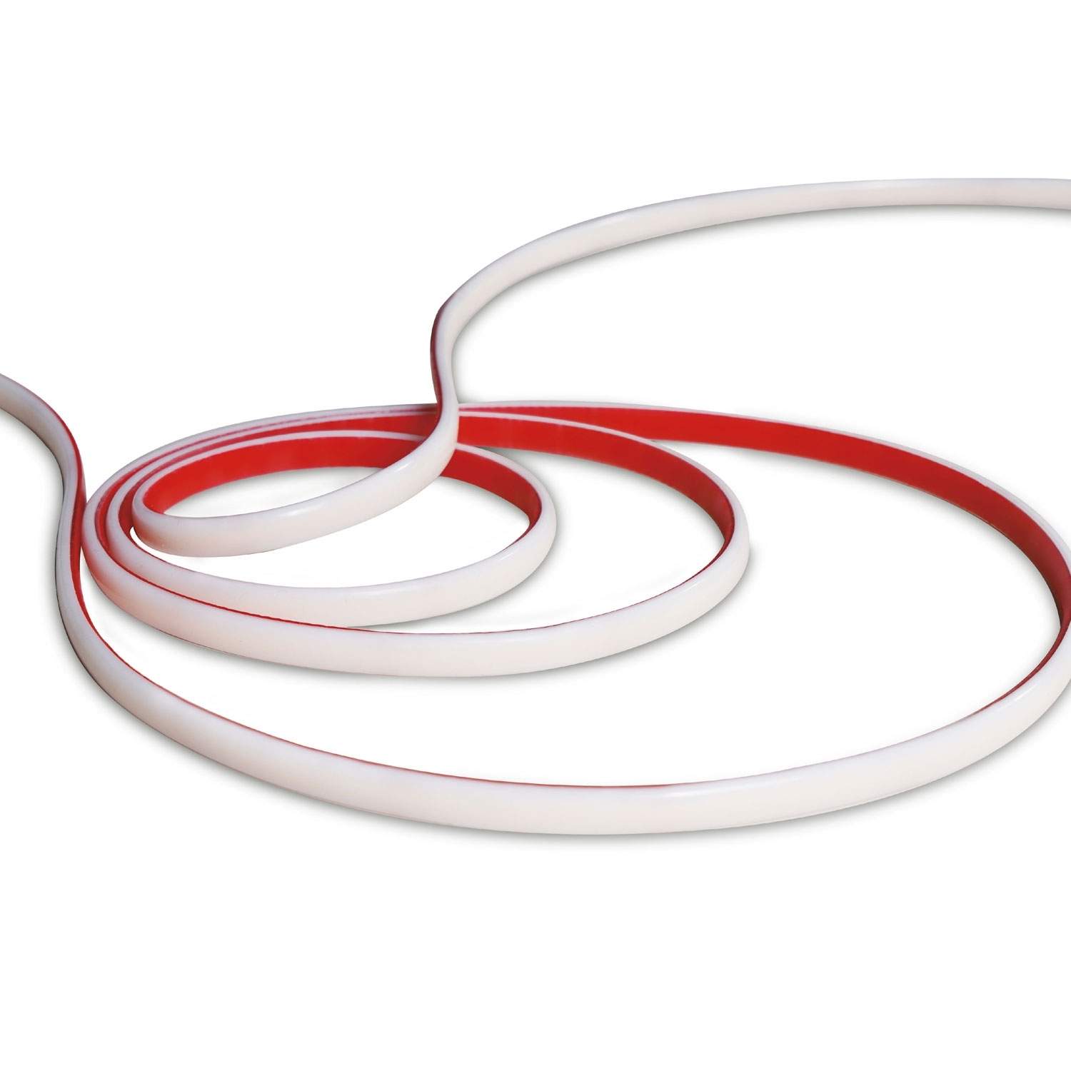 lichtvoll COB-ledstrip, 24 V, 5 m, 480 leds/m, dimbaar, met touch-schakelaar, koudwit, 6000 K, zelfklevend, op maat te snijden, onderbouwlamp voor keuken, kast, trap, akoestisch paneel