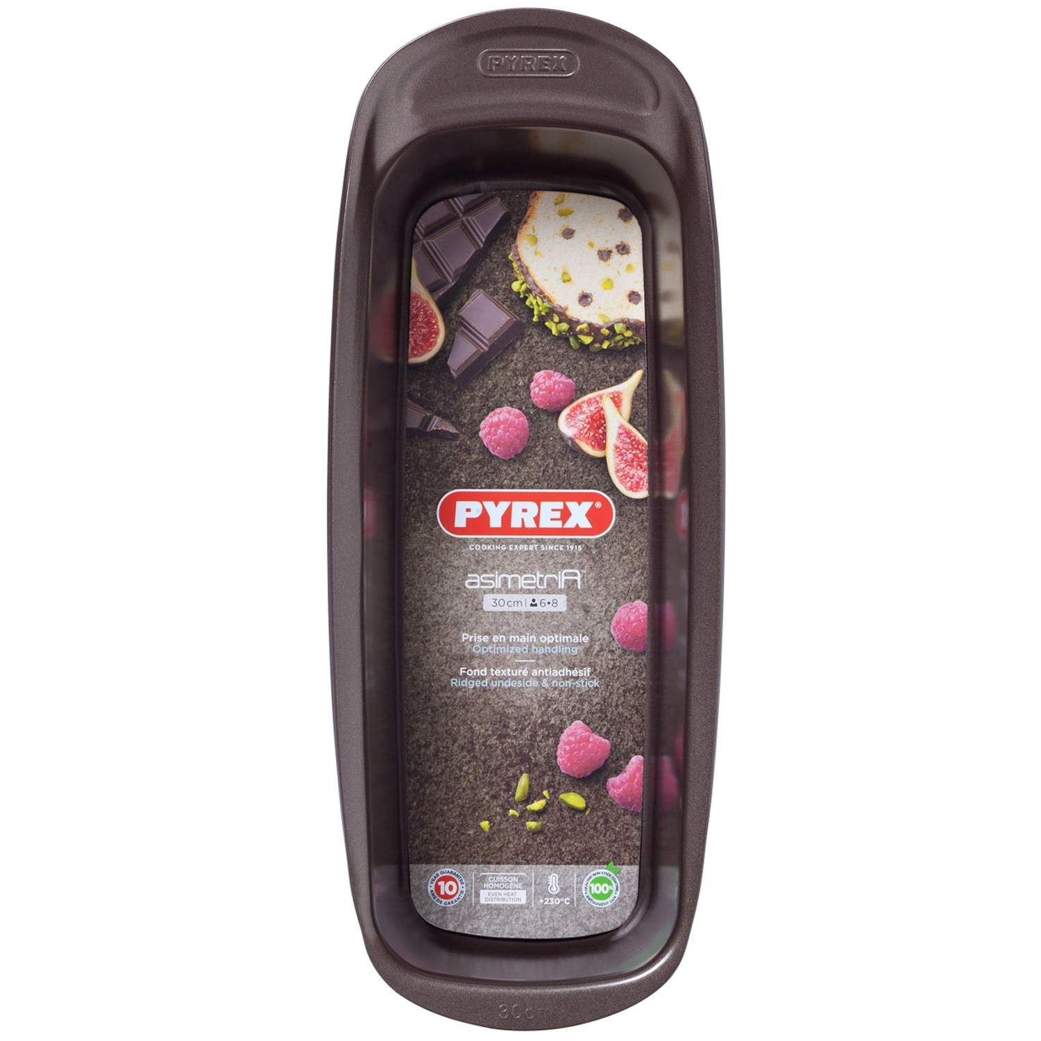 Kepimo forma 30x11x7 cm (iki +230 C) ASIMETRIA Pyrex 40535