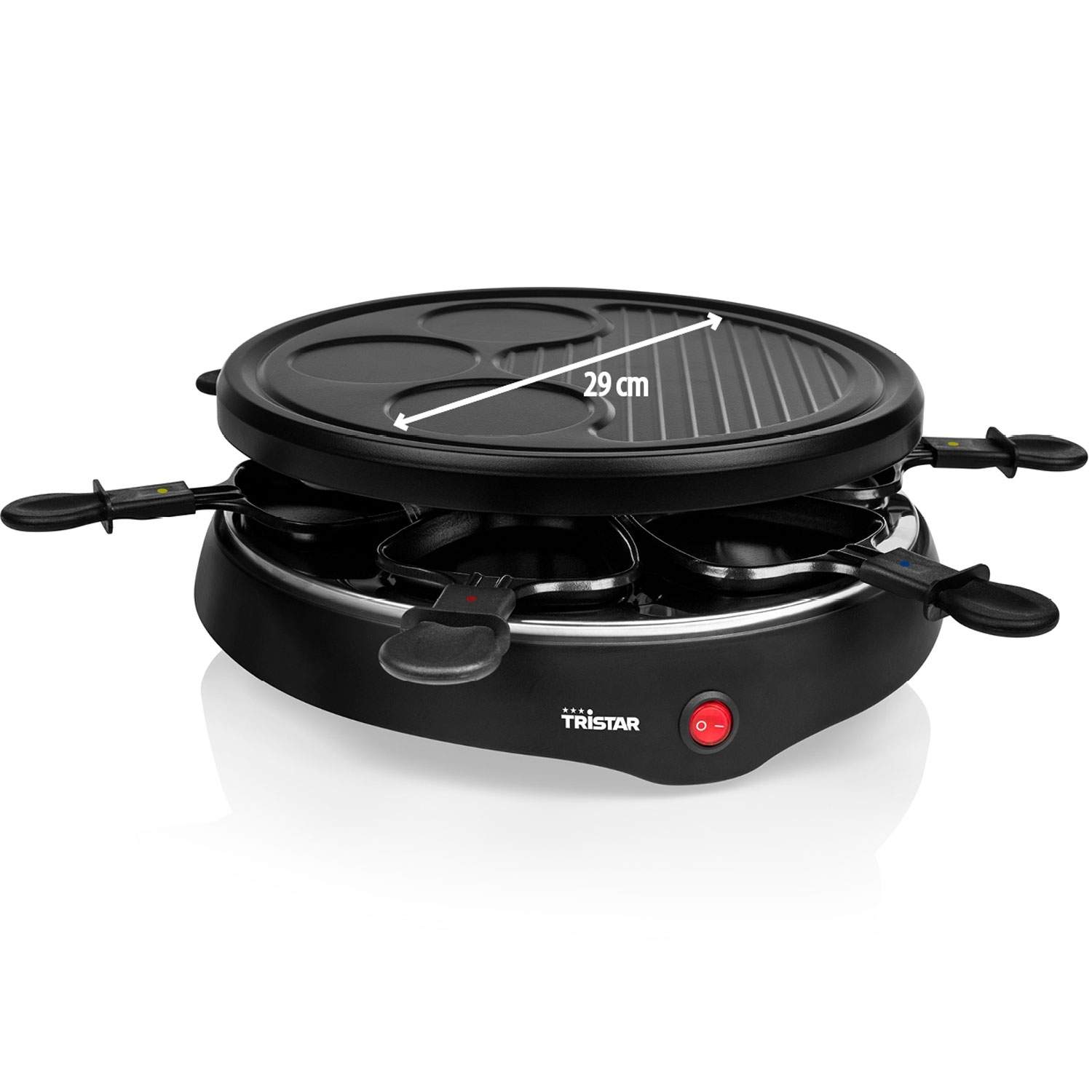 Raclette - 4 i 1 RA-2998 Op til 6 pers
