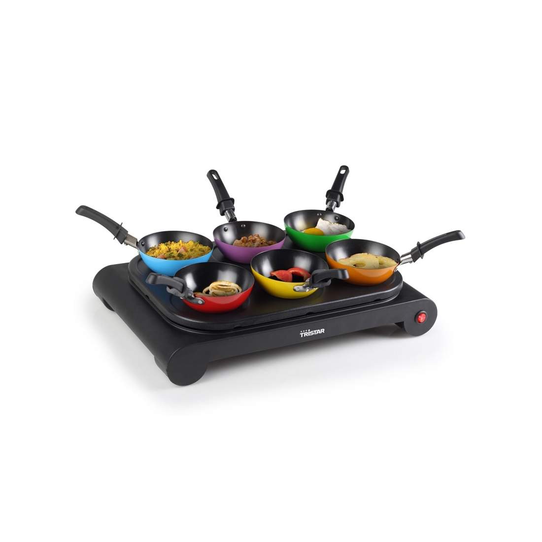 Wokset 6 färgade pannor | Hem & Hobby | Pryloteket