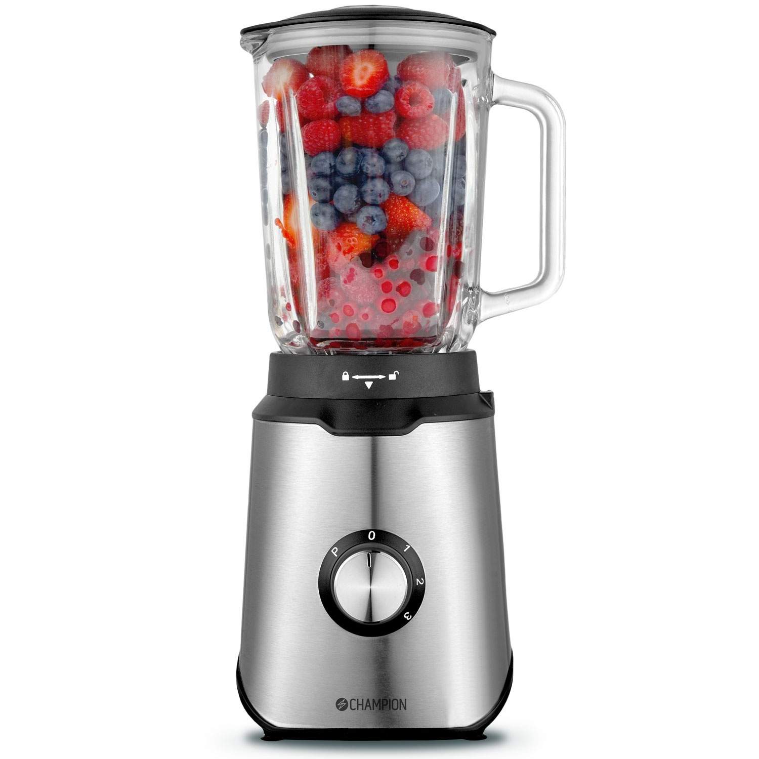 Blender 1,5L 600W Glaskande BL310 Rustfri billede