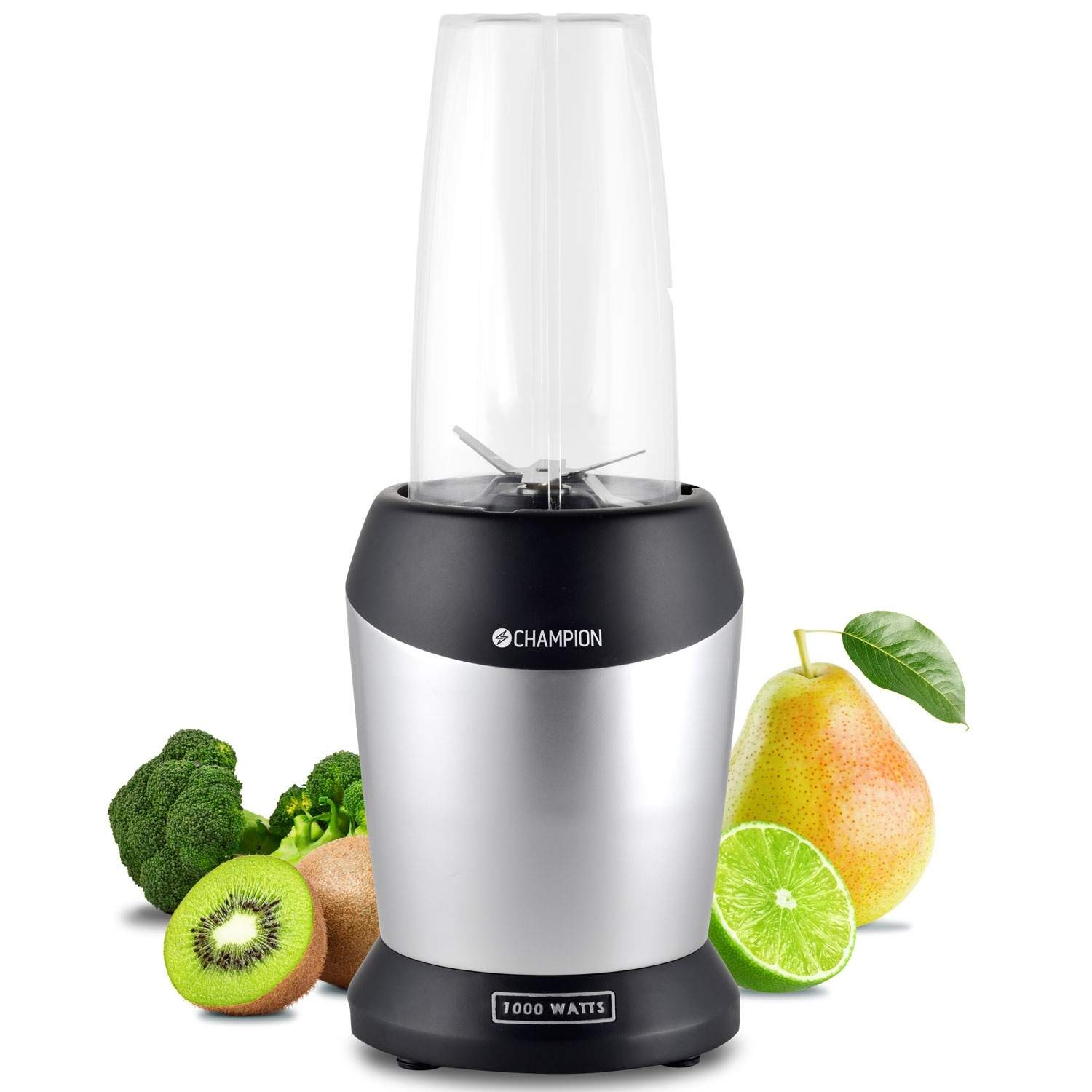 Nutrition Blender 1000W MB100 musta/hopea