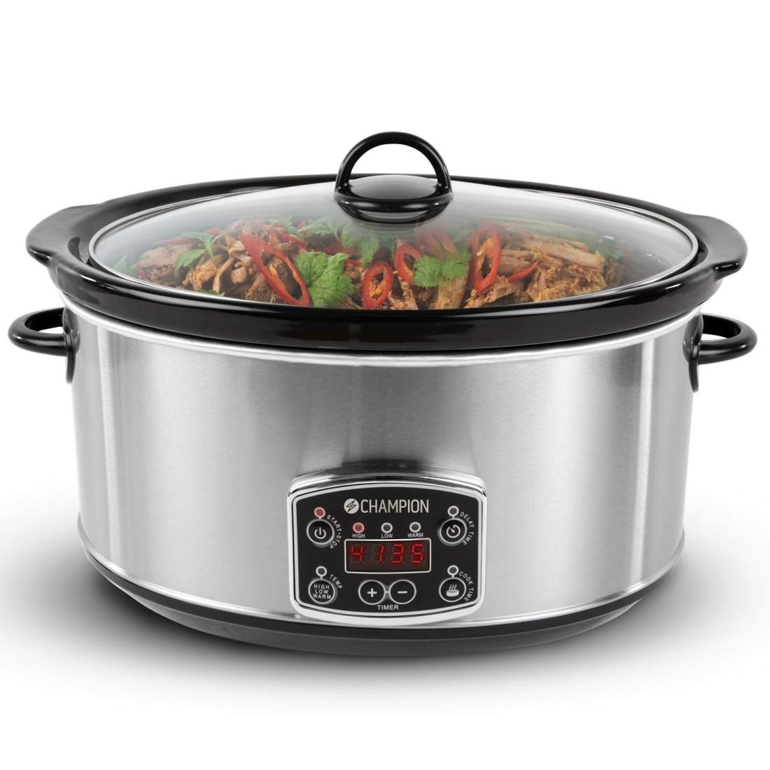 Slowcooker 6,5L 320W SC210 Rostfri | Hem & Hobby - Hem & Hushåll - Kök - Köksredskap - Lock | Pryloteket