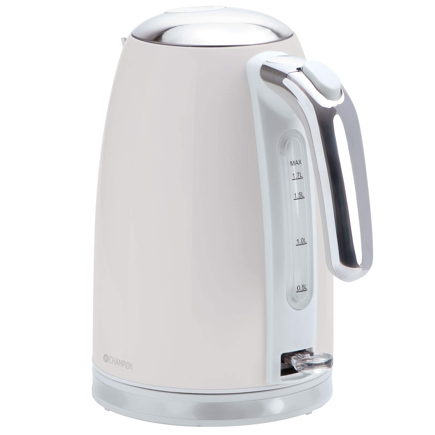 Alternativ bild 1 för Champion Vattenkokare, 1,7 liter, Creme White Series