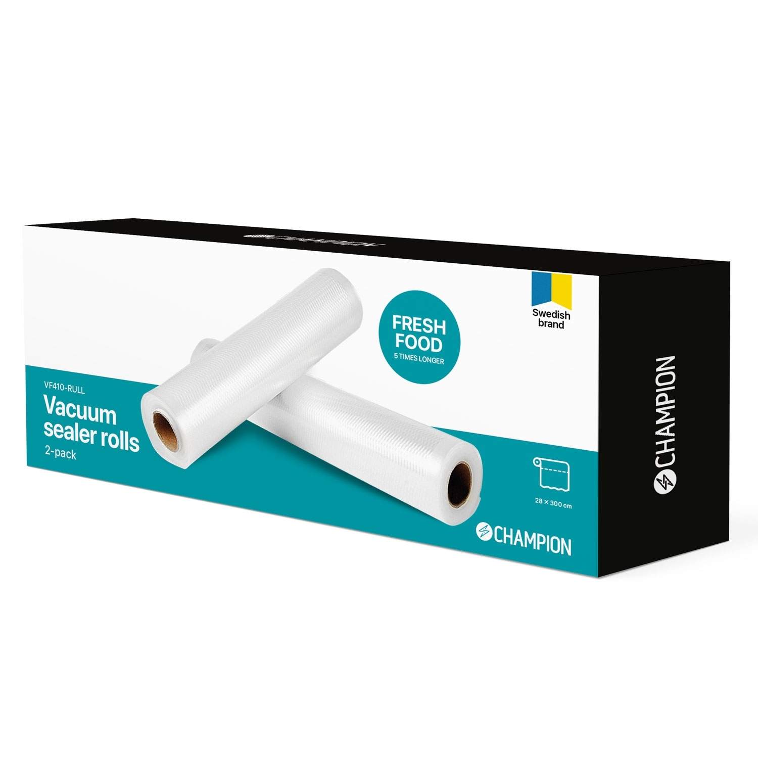 Alternativ bild 1 för Champion 2 rullar vakuumpåsar