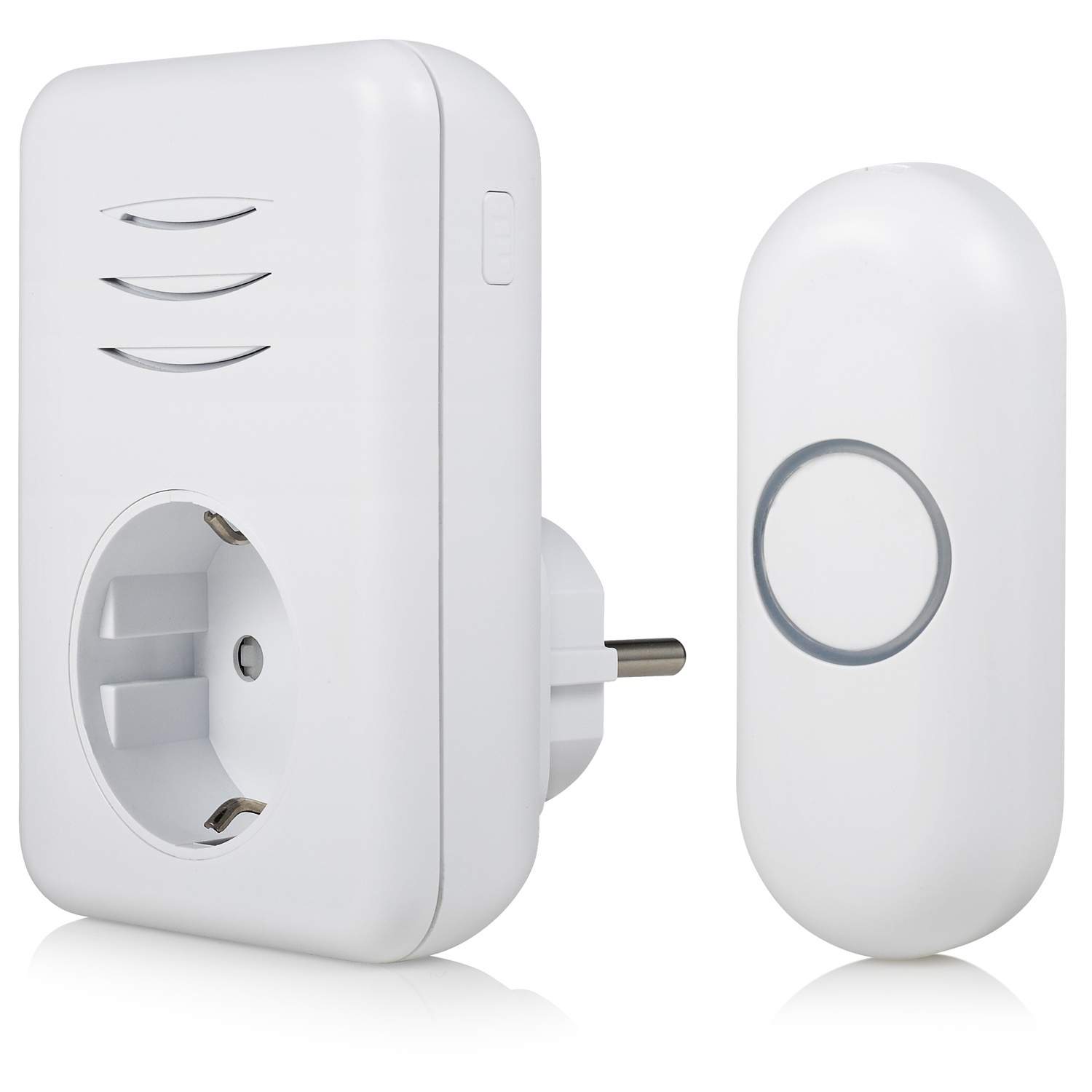 Trådlös dörrklocka Plug-in 230V
