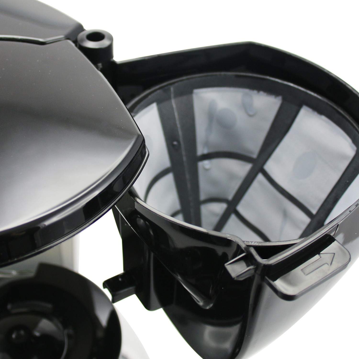 Alternativ bild 1 för EMERIO - Kaffebryggare 1,25 L 750 w Svart