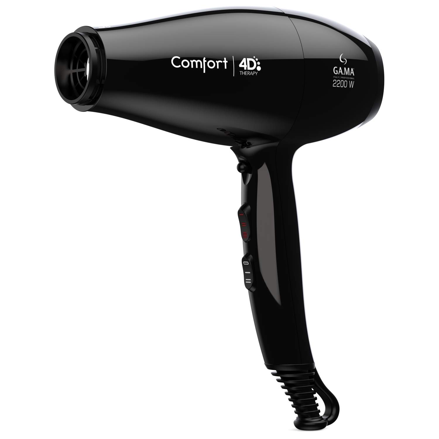 Alternativ bild 1 för Ga.Ma Hårfön Comfort 4D Therapy 2200W GH0532