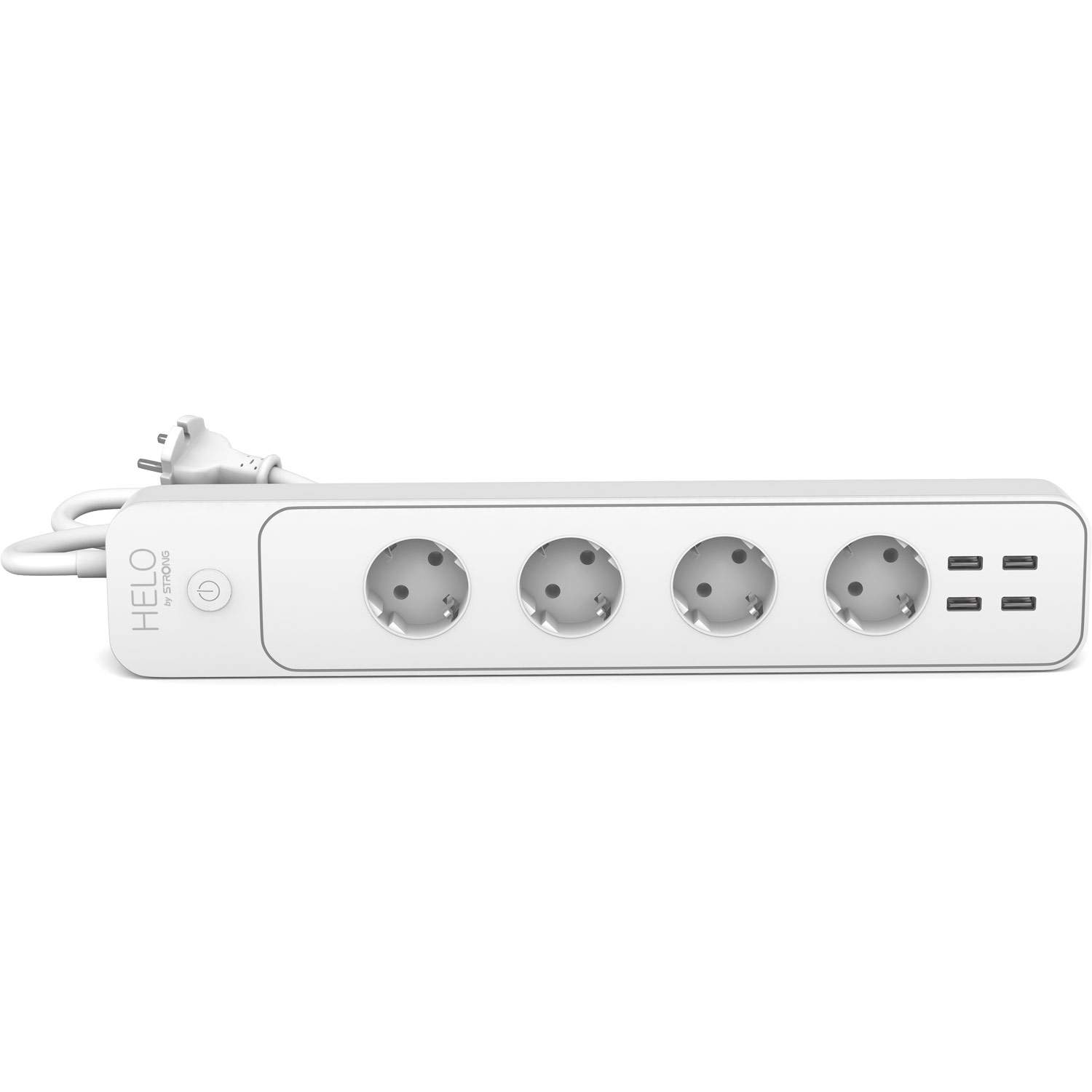 HELO Wi-Fi Branch-stik 4 x 230V + 4 x USB
