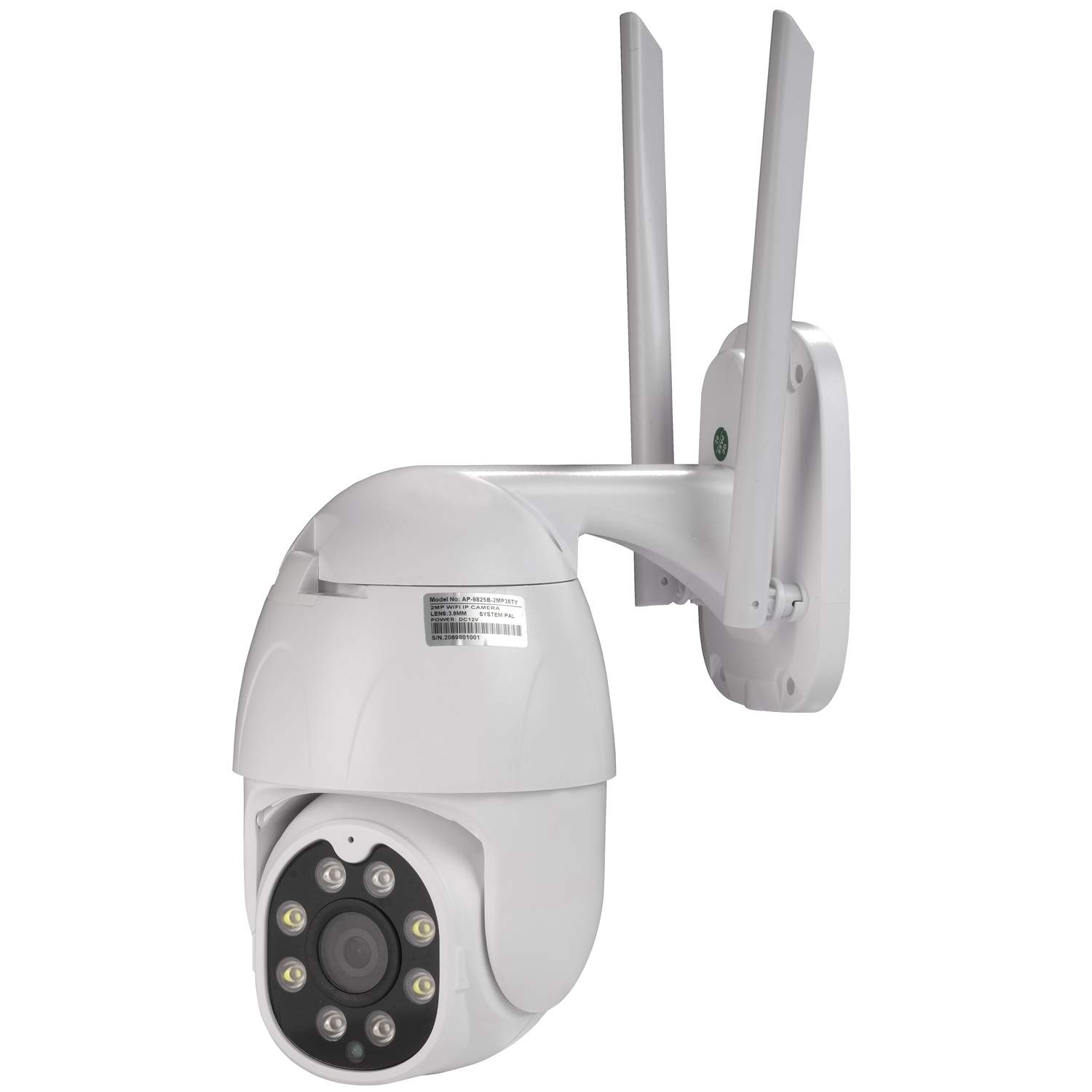 Udendørs Wi-Fi/IP kamera 2mpixel TUYA comp.
