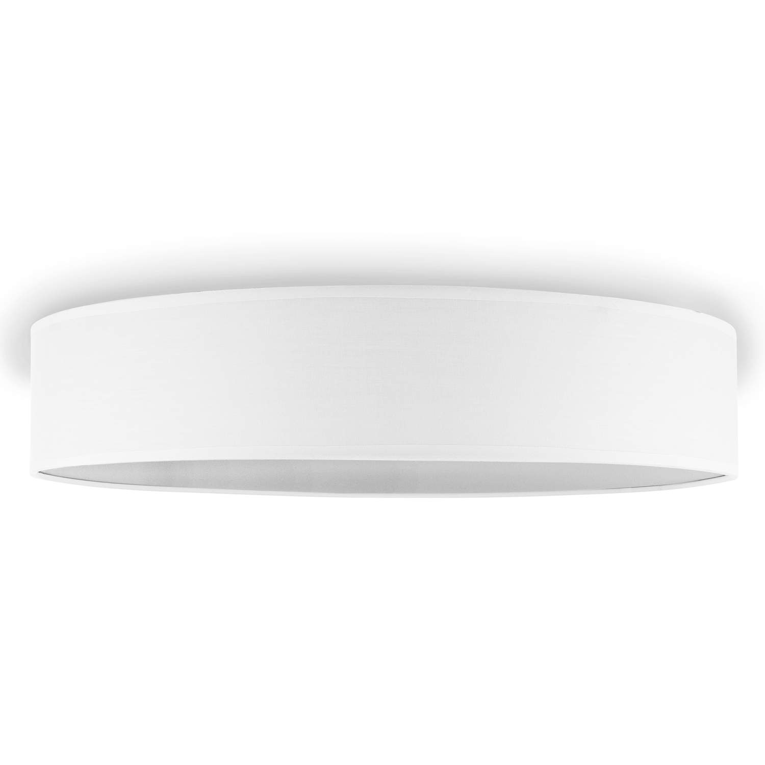 Loftslampe Tekstil Ø50cm Hvid