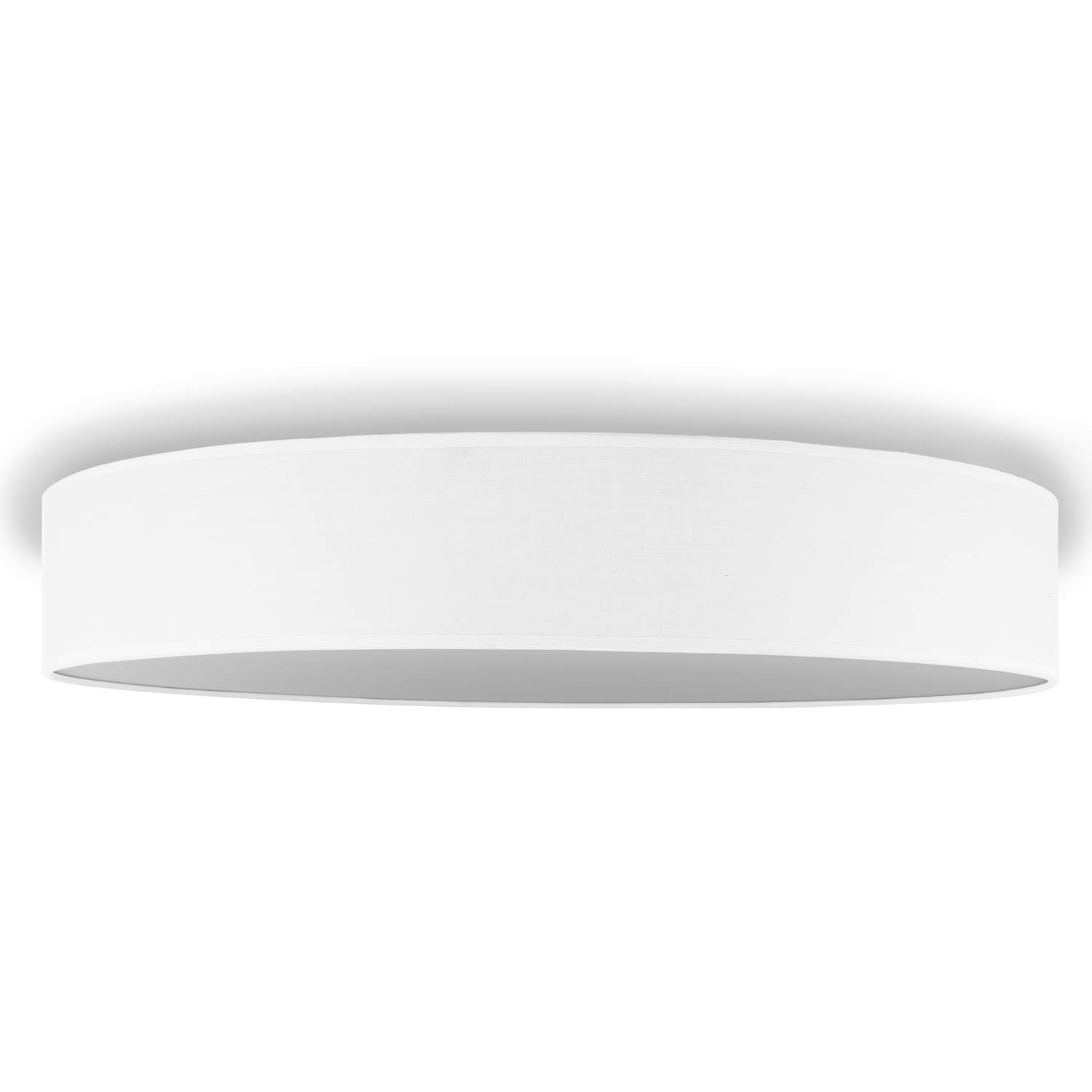 Loftslampe Tekstil Ø60cm Hvid