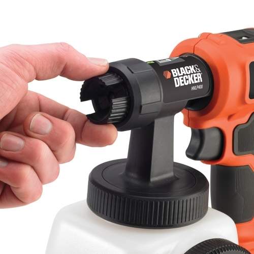 Alternativ bild 1 för Black & Decker HVLP400-QS, Svart, Orange, 2,8 kg, 1 styck