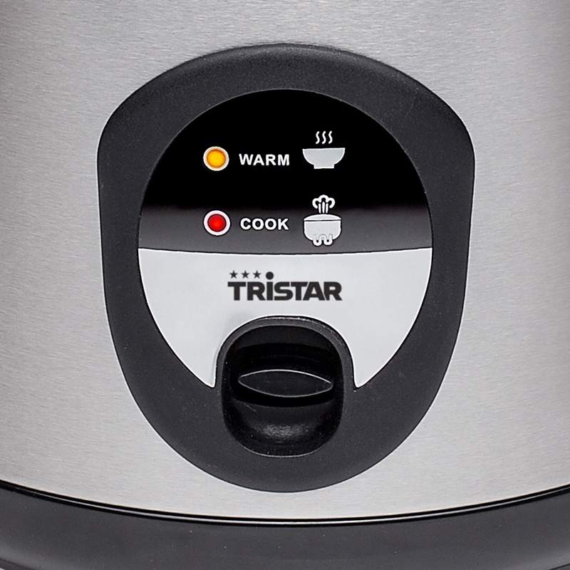 Alternativ bild 1 för Tristar RK-6129 - Riskokare - 2.2 liter - 900 W - rostfritt stål