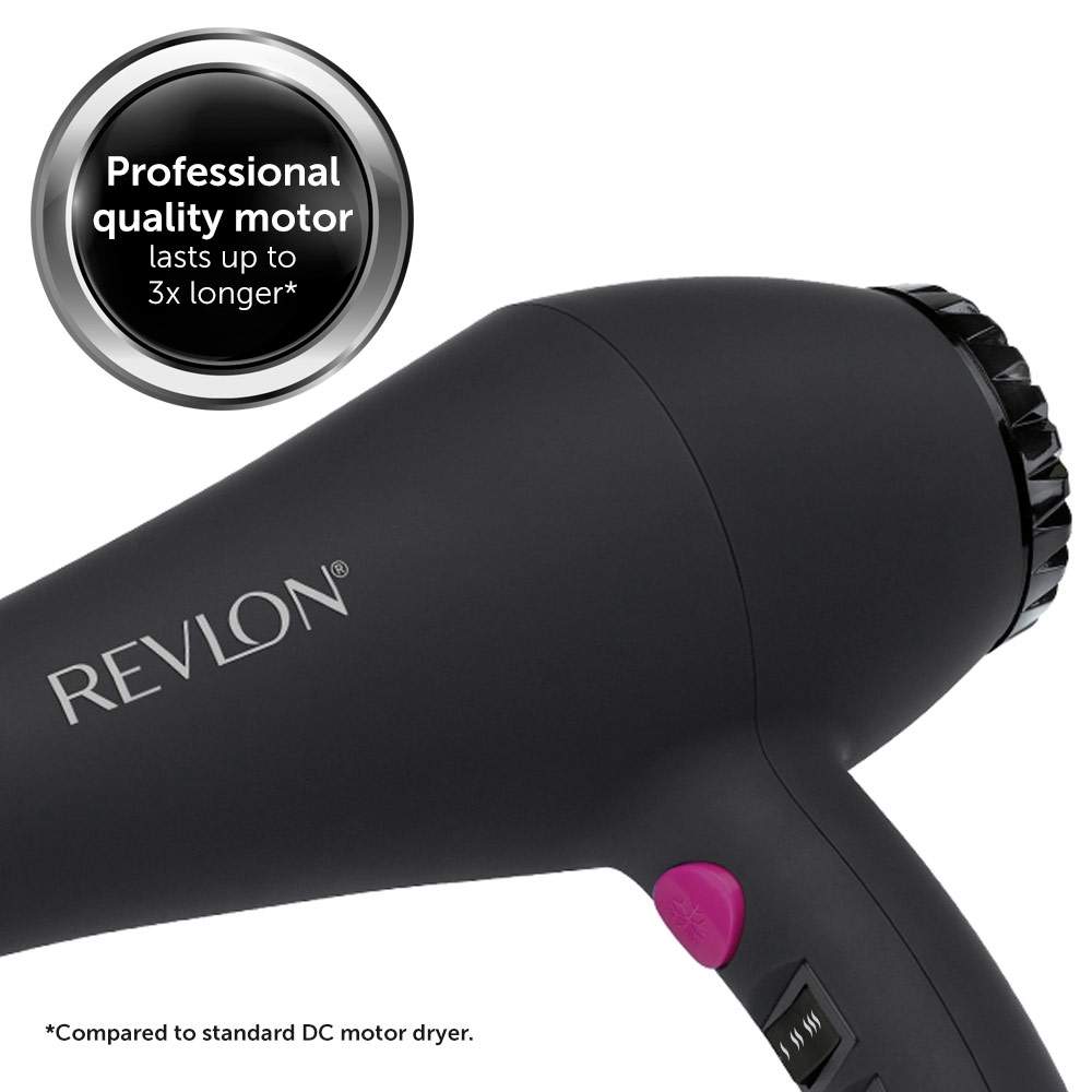 Alternativ bild 1 för Revlon RVDR5251E, svart, rosa, CE, 2000 W, 213 mm, 92 mm, 270 mm