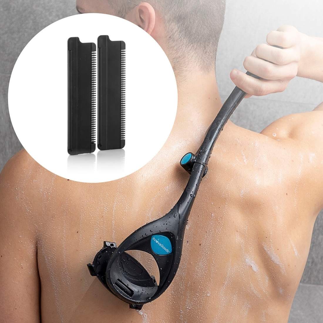 Rakapparatblad för Omniver - 2-pack utbytbara | Hälsa & Skönhet - Hårvård & Styling - Rakapparater & Trimmers | Pryloteket