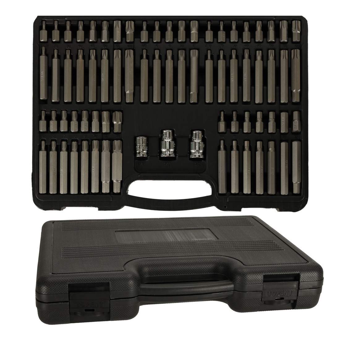 75-delars Bitset för Skruvmejsel - RIBE, HEX, STAR | Hem & Hobby | Pryloteket