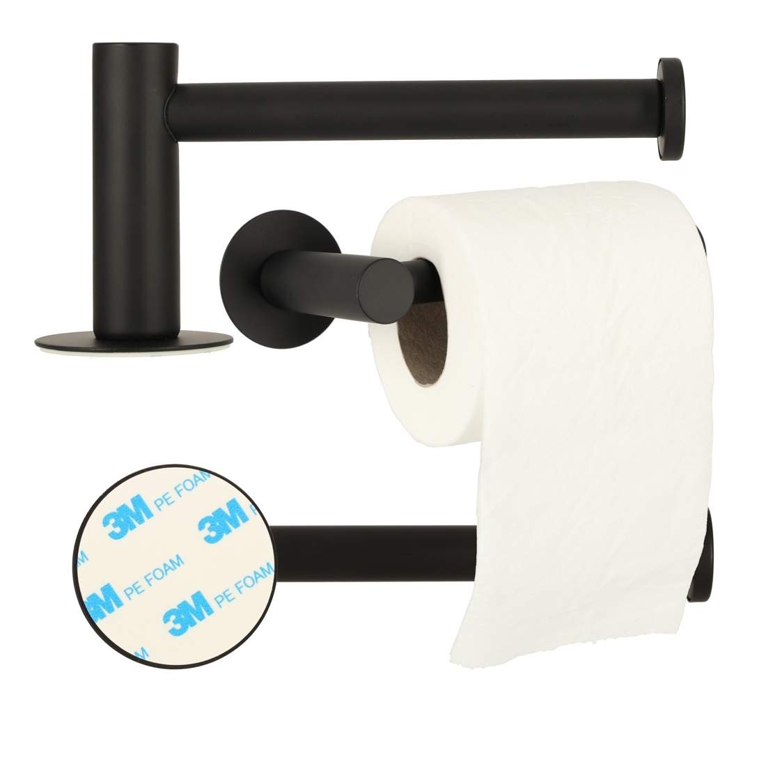 Svart Korrosionsbeständig Toalettpappershållare | Hem & Hobby - Hem & Hushåll - Badrum | Pryloteket