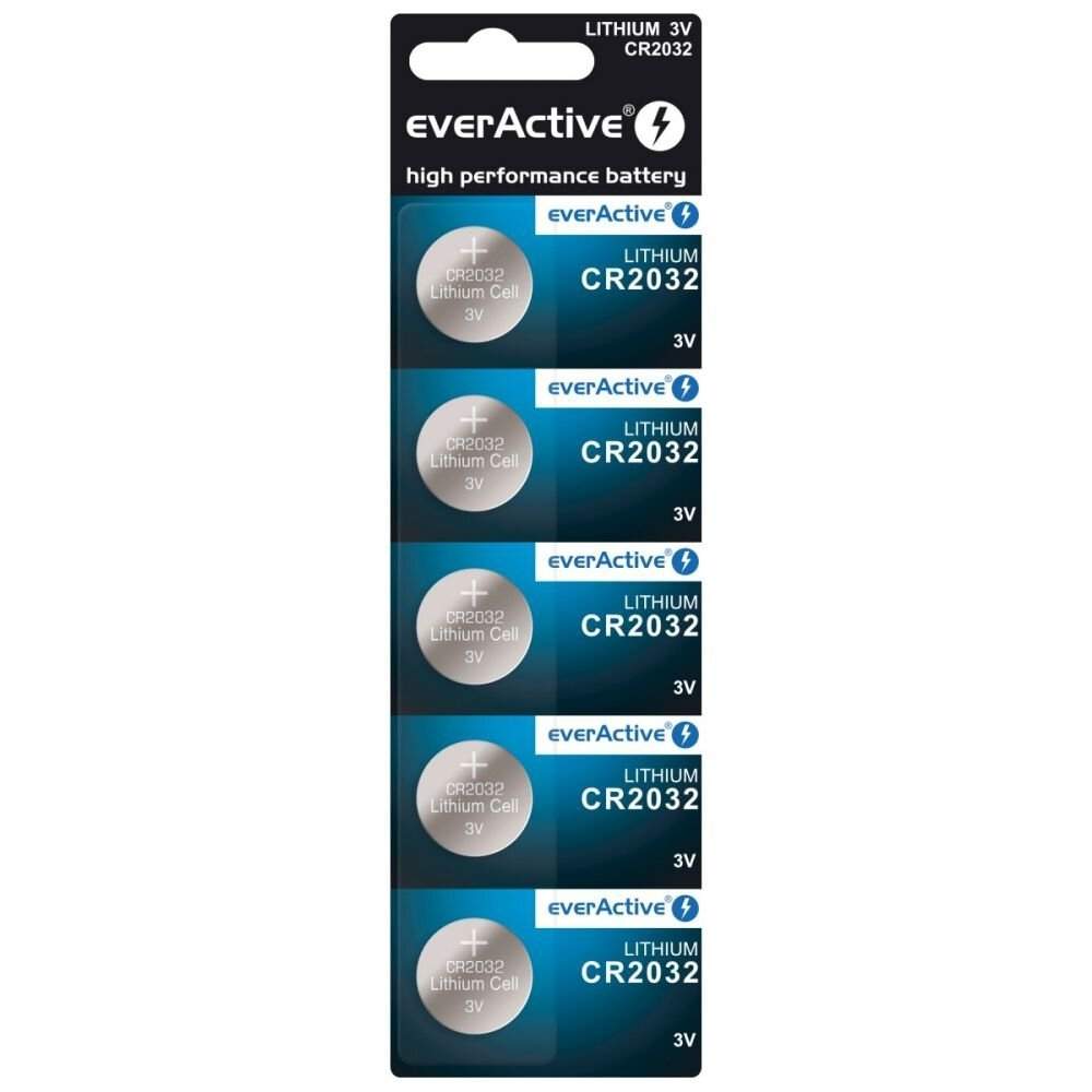 CR2032 Litiumbatterier 3V, 5 st | Elektronik - Tillbehör Mobil & Surfplatta - Mobiltillbehör - Mobilkablar - Tillbehör | Pryloteket
