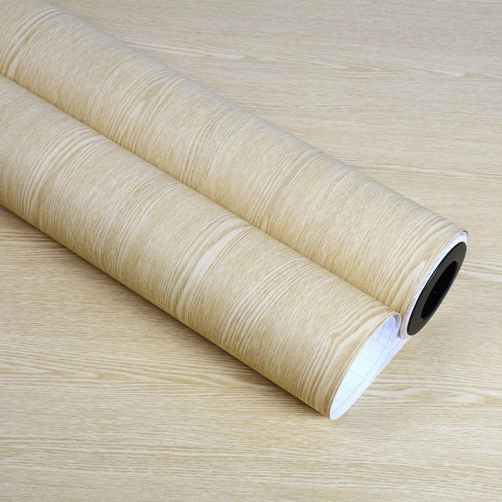 Selvklæbende ahornfolie 1,22x50m - Fleksibel