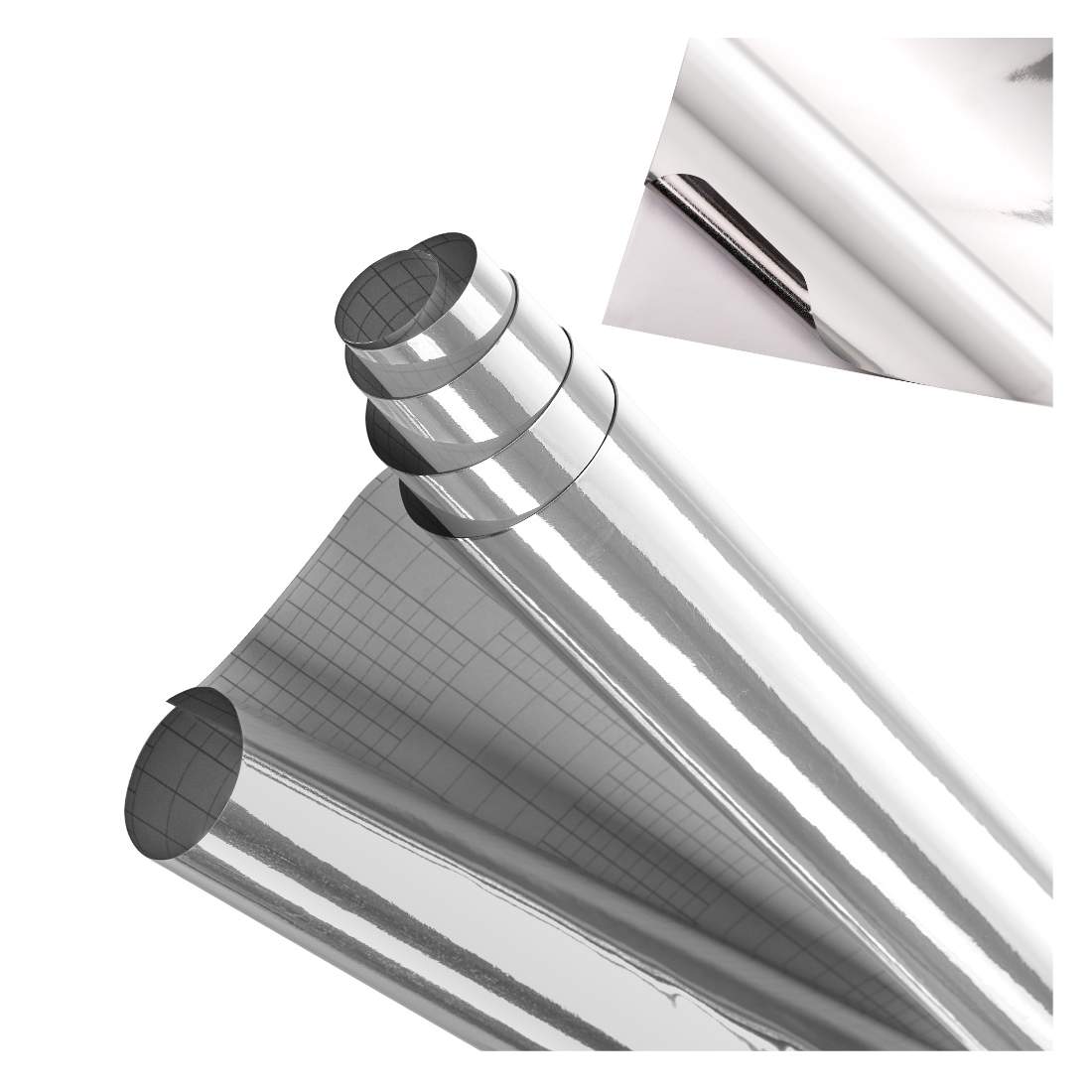 Krom Spegelrullfilm Silver 1,52x18m – Elegant Dekor | Leksaker & Spel - Leksaker - Gosedjur & Nallar - Film | Pryloteket