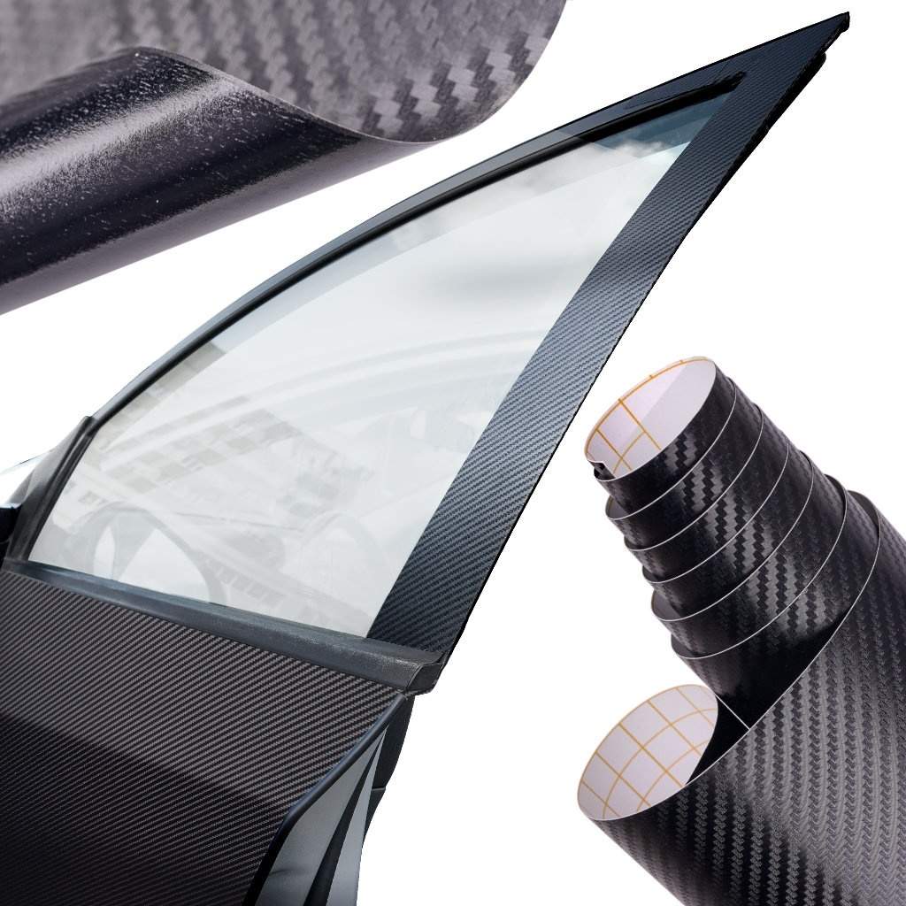 3D Roll Film Black Carbon 1,52x30m - Premium kvalitet