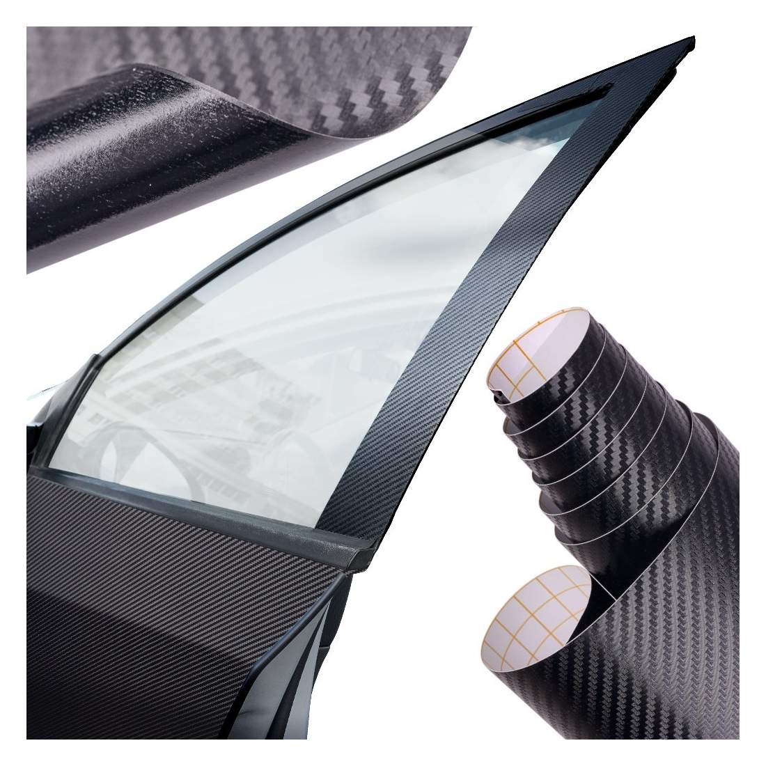 3D Rullfilm Svart Kol 1,52x30m – Premium Kvalitet | Elektronik - Kablar & Adaptrar - Adaptrar & Signalomvandlare - USB | Pryloteket