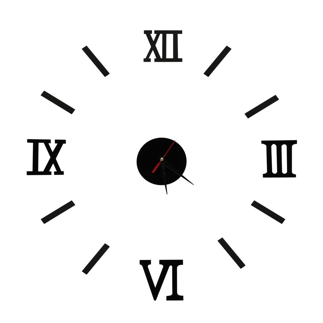 Självhäftande stor väggklocka 70-130 cm | Hem & Hobby - Hem & Hushåll - Inredning & Dekoration - Bords- & Väggdekoration - Väggklockor | Pryloteket