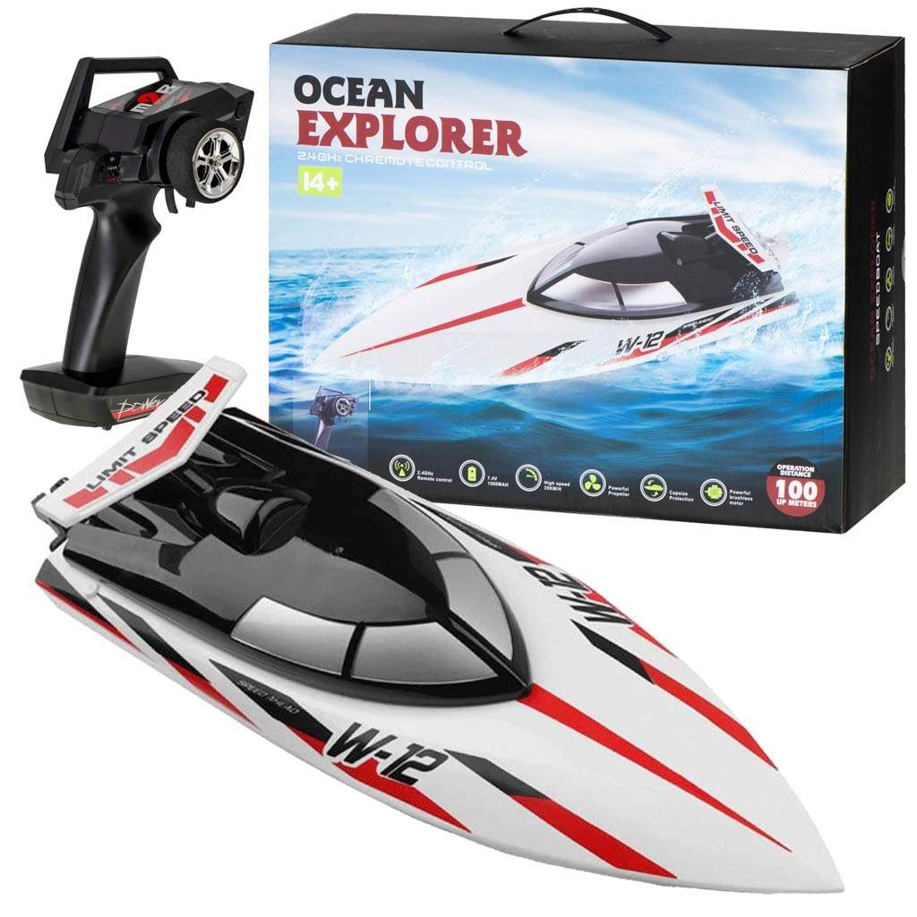 Motorbåd 46 cm, 24 km/t, 100m rækkevidde