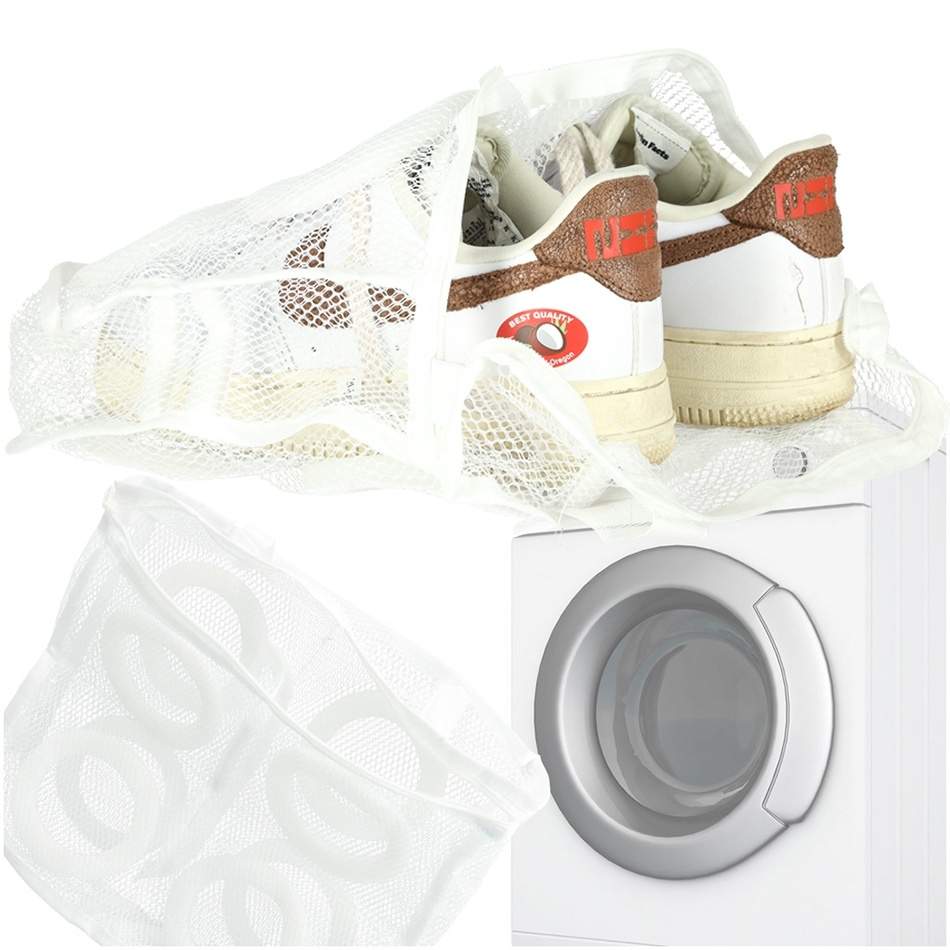 Vetoketjullinen kenkäverkko pesuun 28x27cm