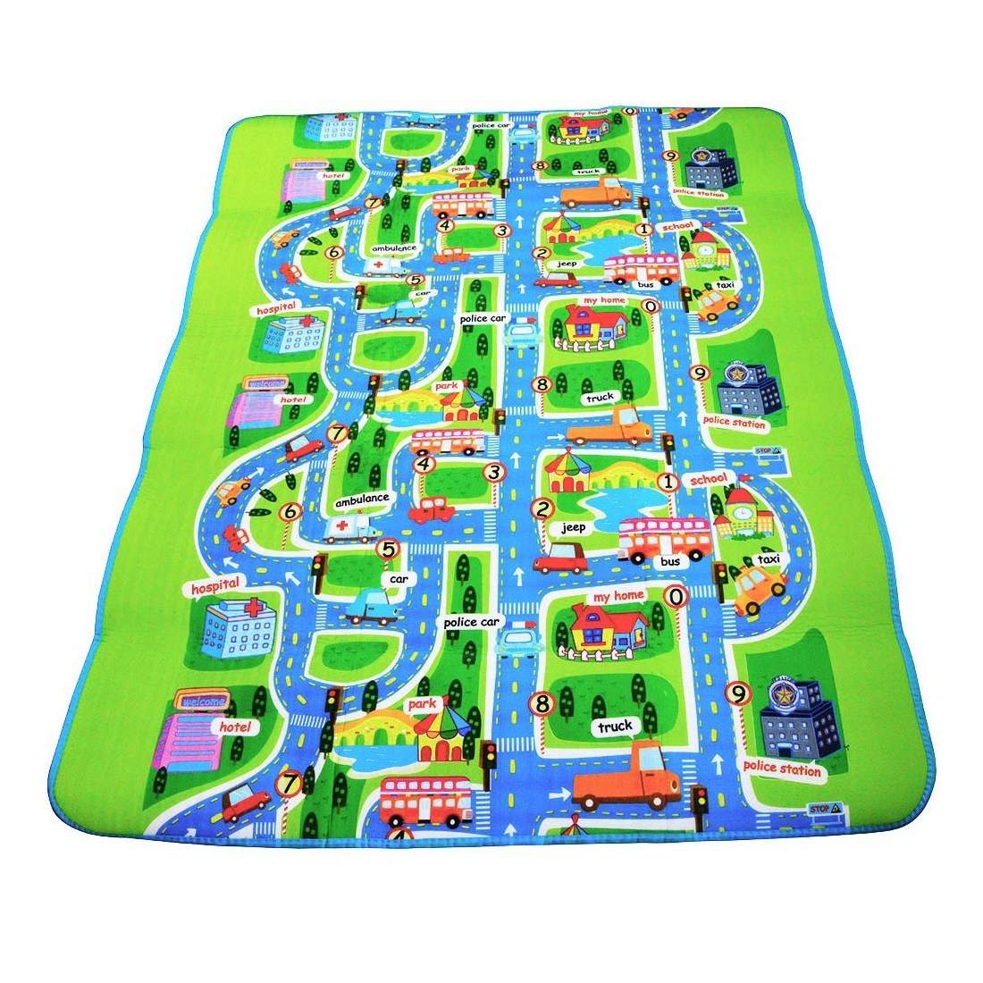 Isolerande Stadsmotiv Lekmatta, Lättskött | Hem & Hobby - Hem & Hushåll - Bygg | Pryloteket